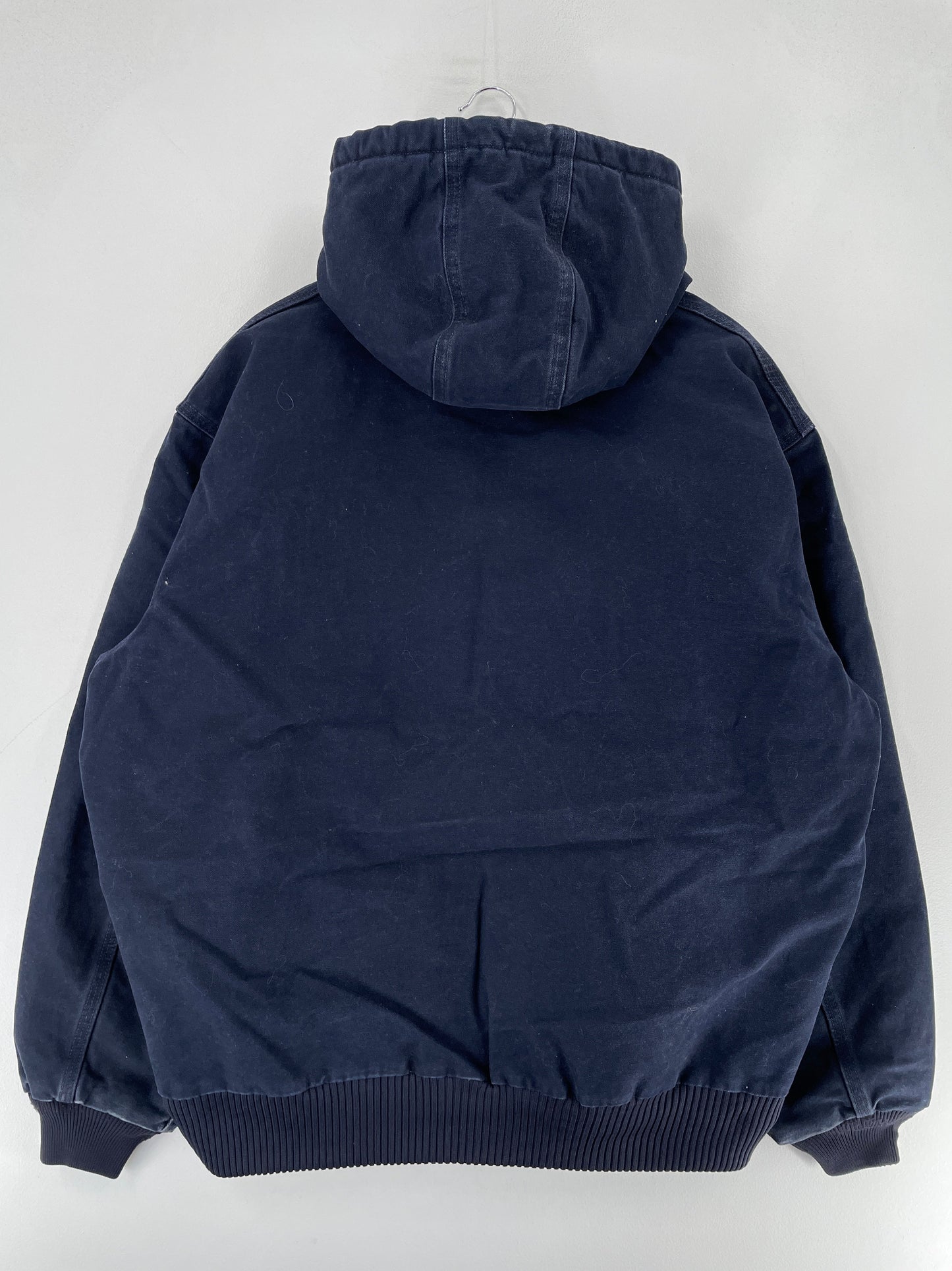 Vintage CARHARTT Size XL Zip-Up Hoodie Duck Jacket / G62J