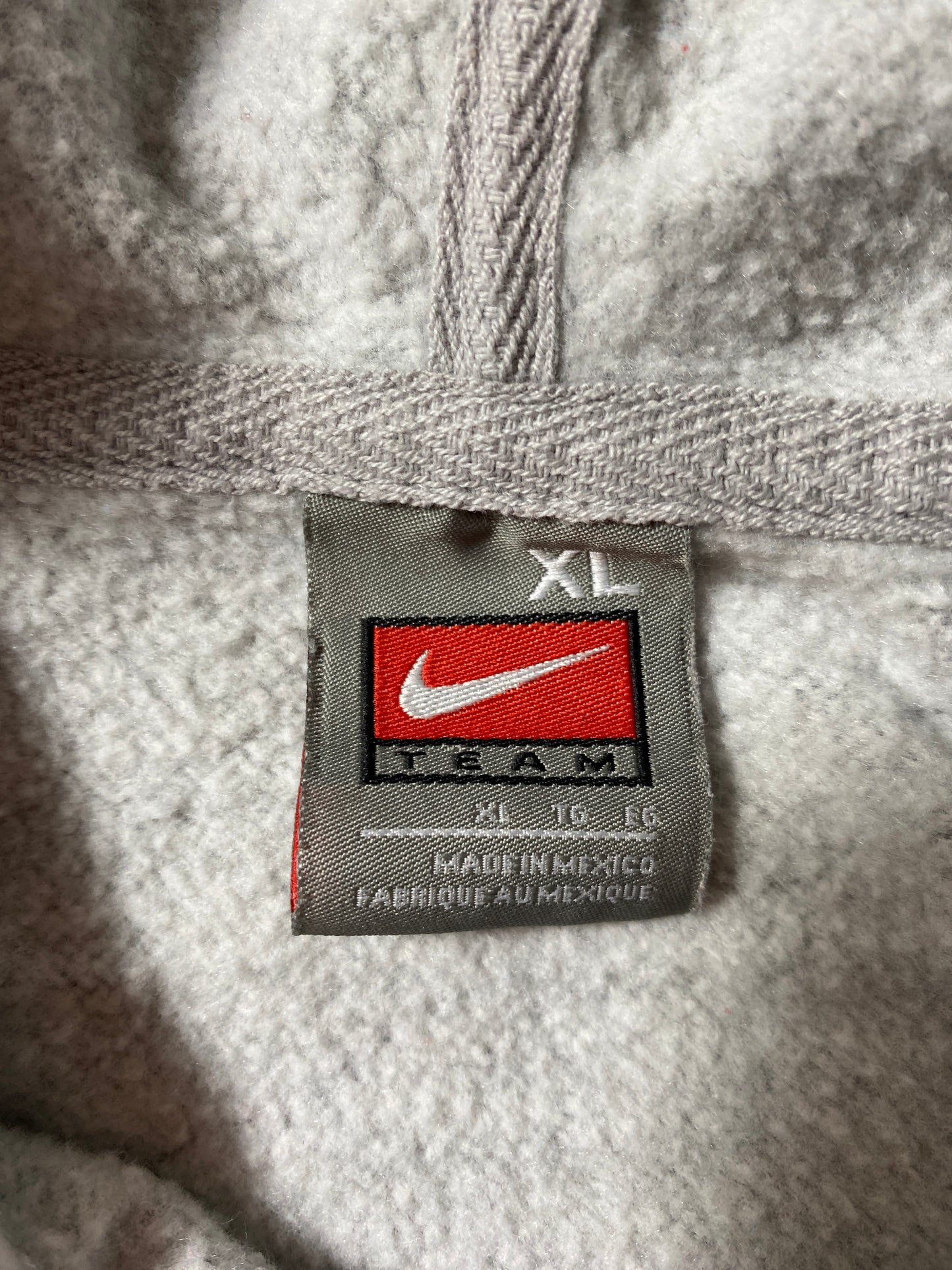 00' NIKE x OHIO STATE Size XL Vintage College Hoodie Sweat Shirt / G501S