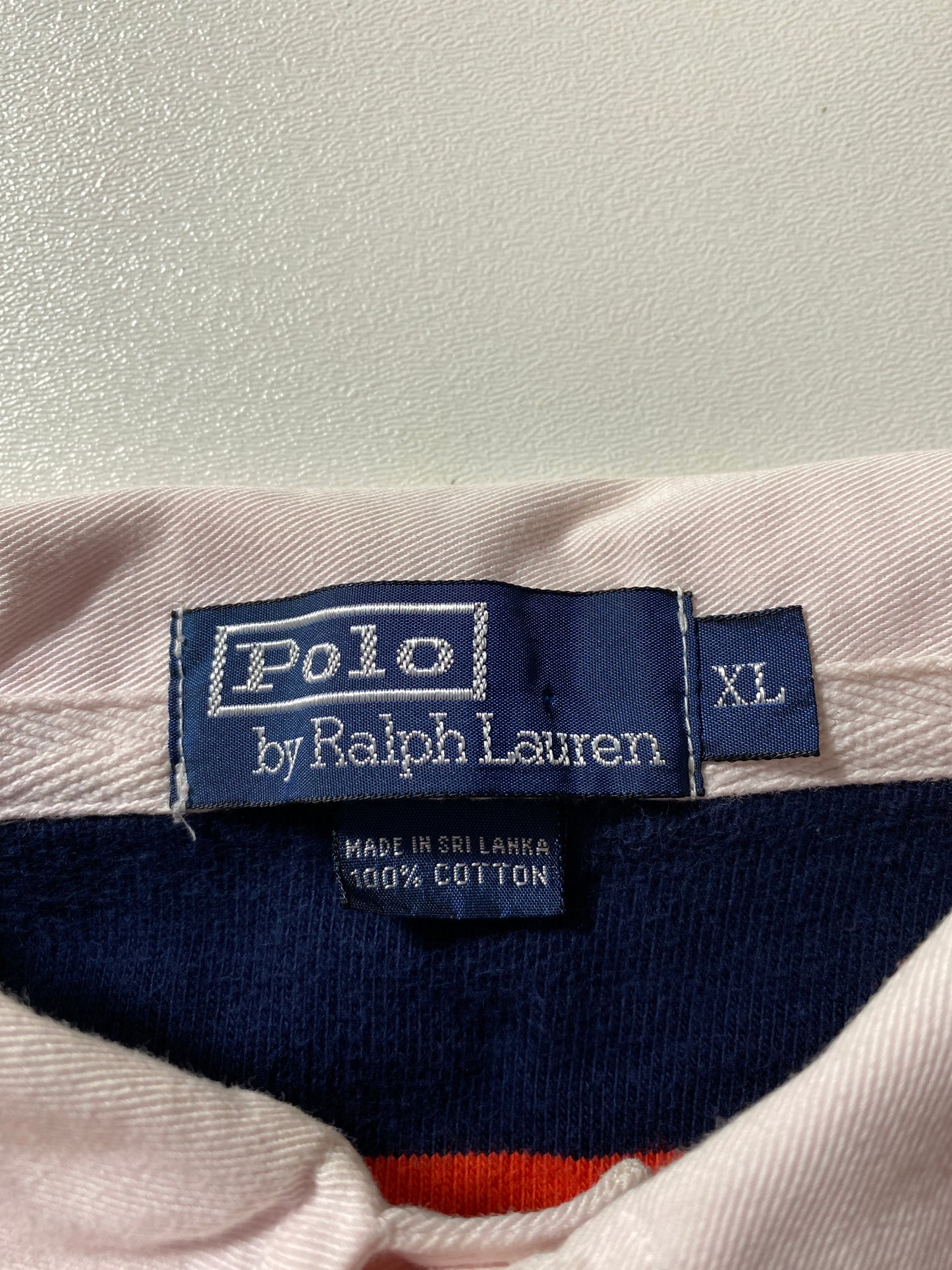 Vintage POLO RALPH LAUREN Size XL Rugby-Shirt / G2883R