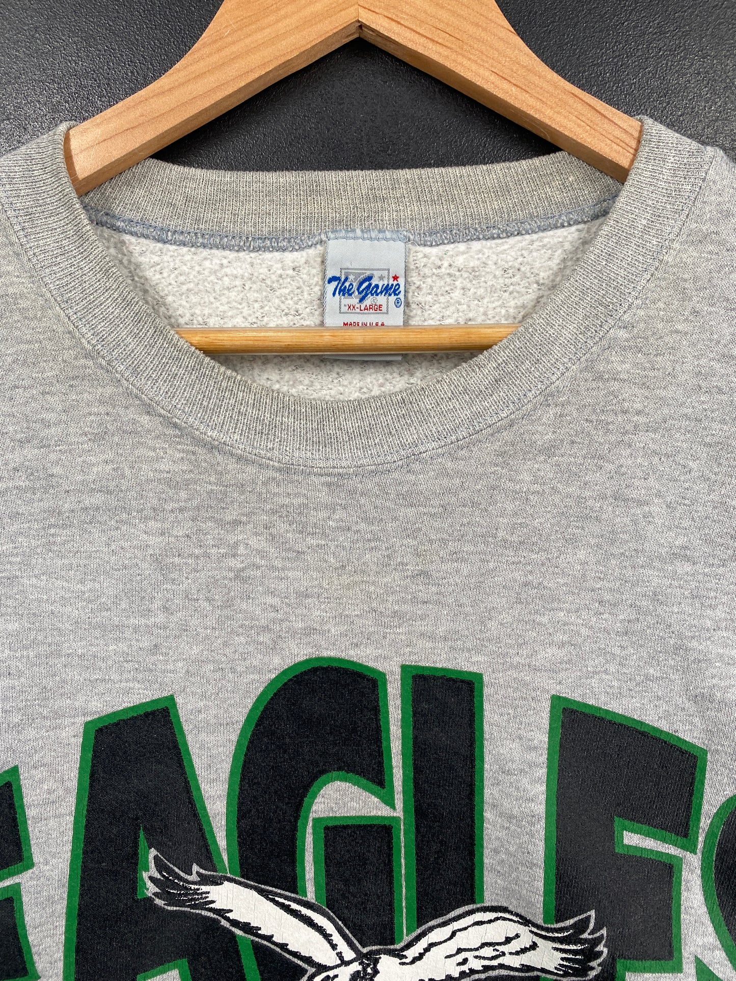 1995 PHILADELPHIA EAGLES Made in USA Size XXL Vintage NFL Sweat-Shirt / G6100S