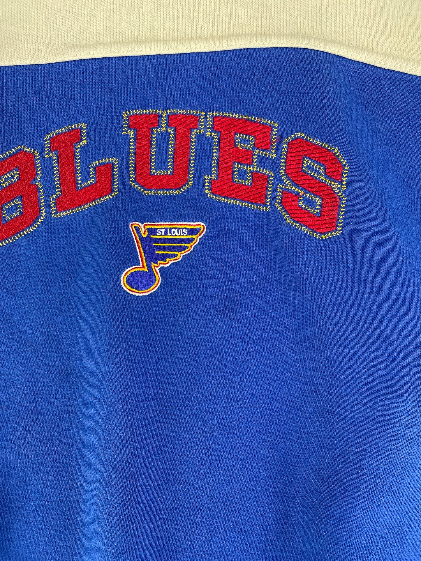 90’s ST. LOUIS BLUES Size L NHL Sweat-Shirt / G4109S