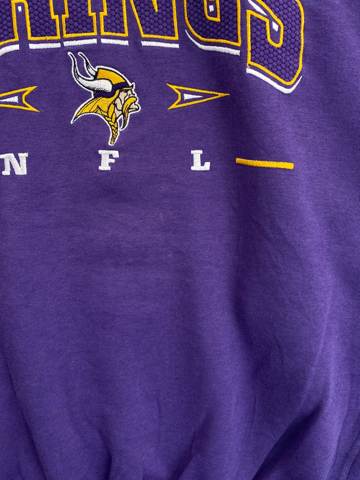 Vintage MINNESOTA VIKINGS Size XL NFL Sweat-Shirt / G6296S