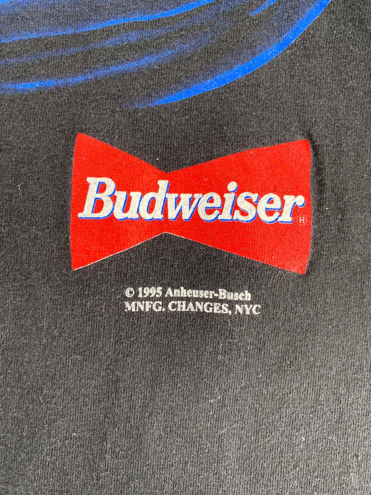 1995 BUDWEISER Made in USA Size XL Vintage T-Shirt / G1444T