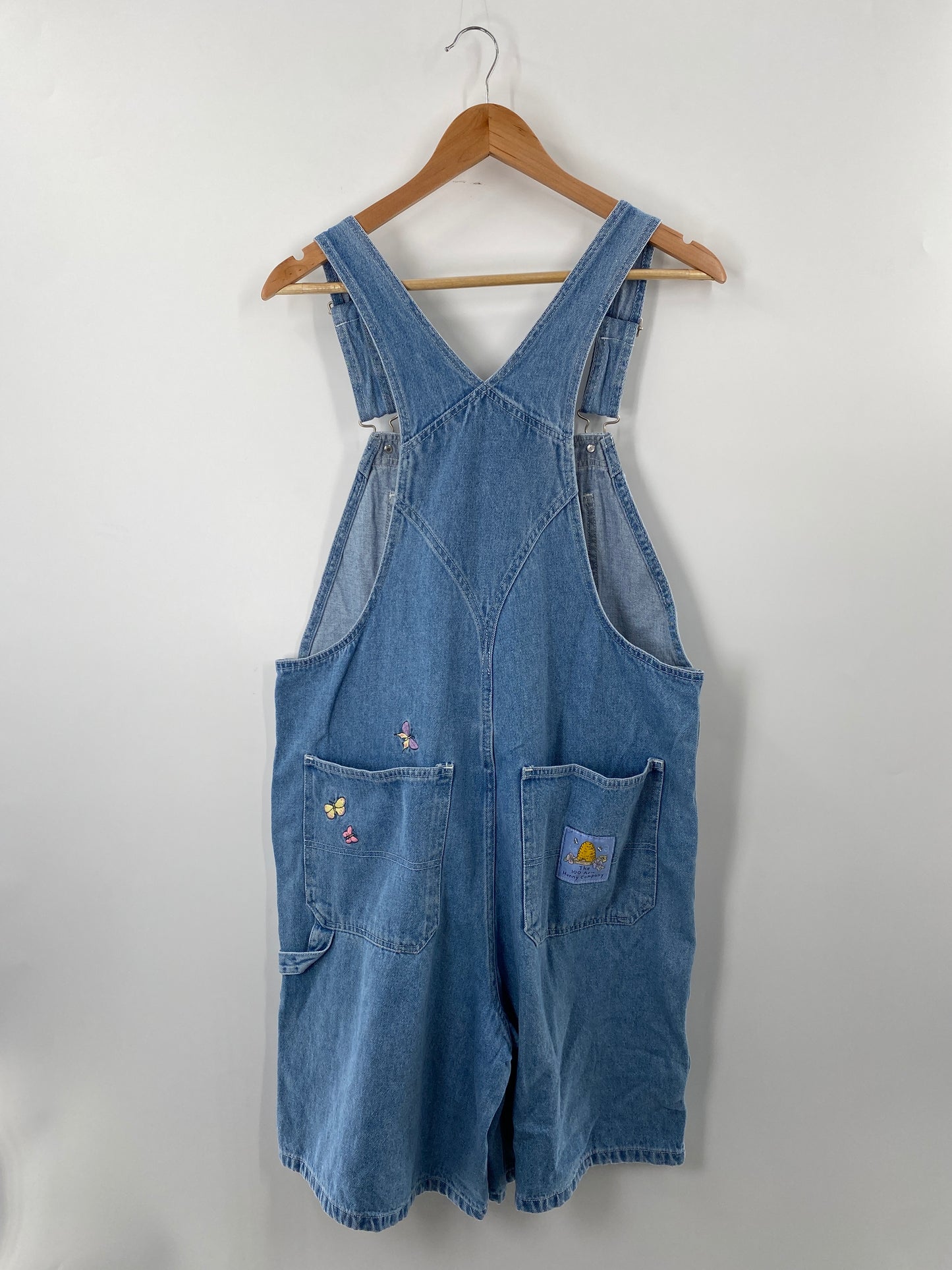 Vintage DISNEY POOH Size XXL Denim Overall / F2297P