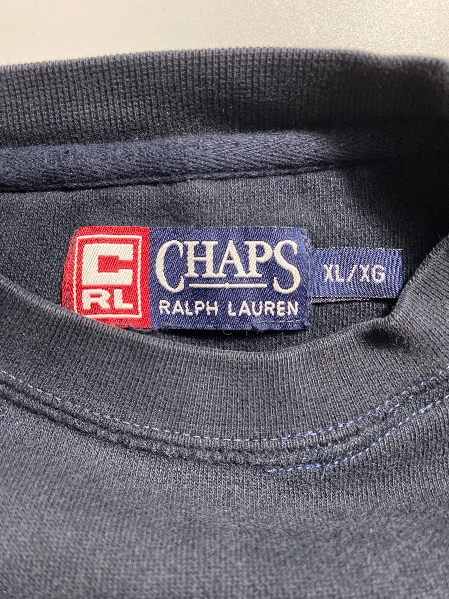 Vintage CHAPS RALPH LAUREN Size XL Sweat-shirt / G6166S