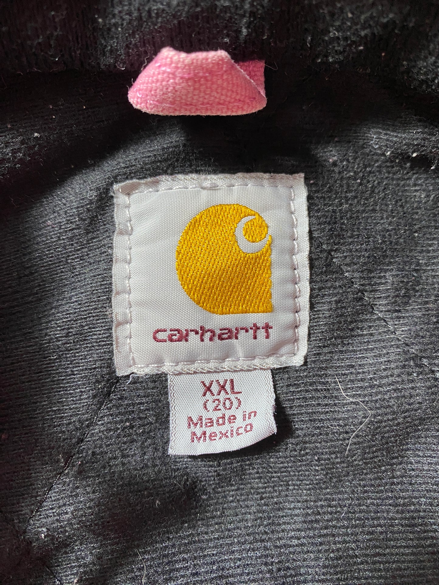 Vintage CARHARTT Size Ladies XXL Zip-Up Duck Jacket / F4092J