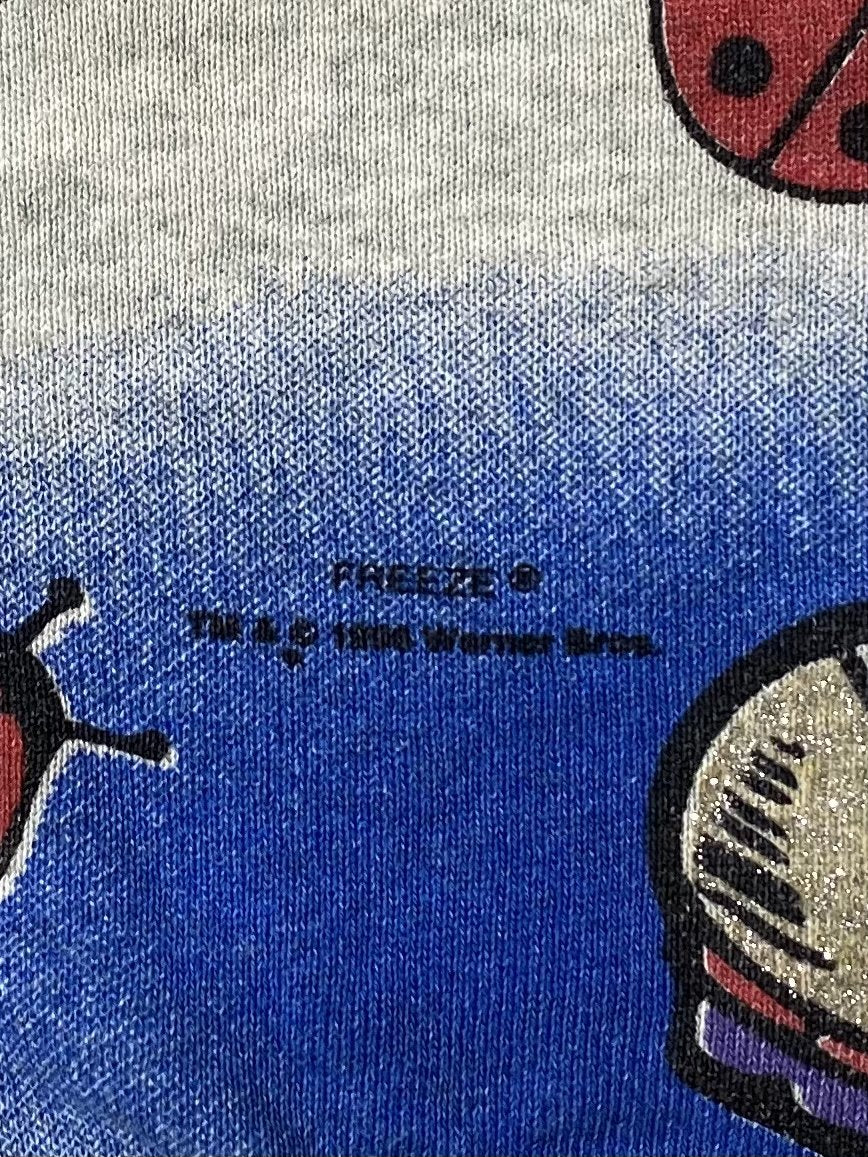 1995 LOONEY TUNES TWEETY Size No tag (Approx. L) Vintage Sweat-shirt / G3389S