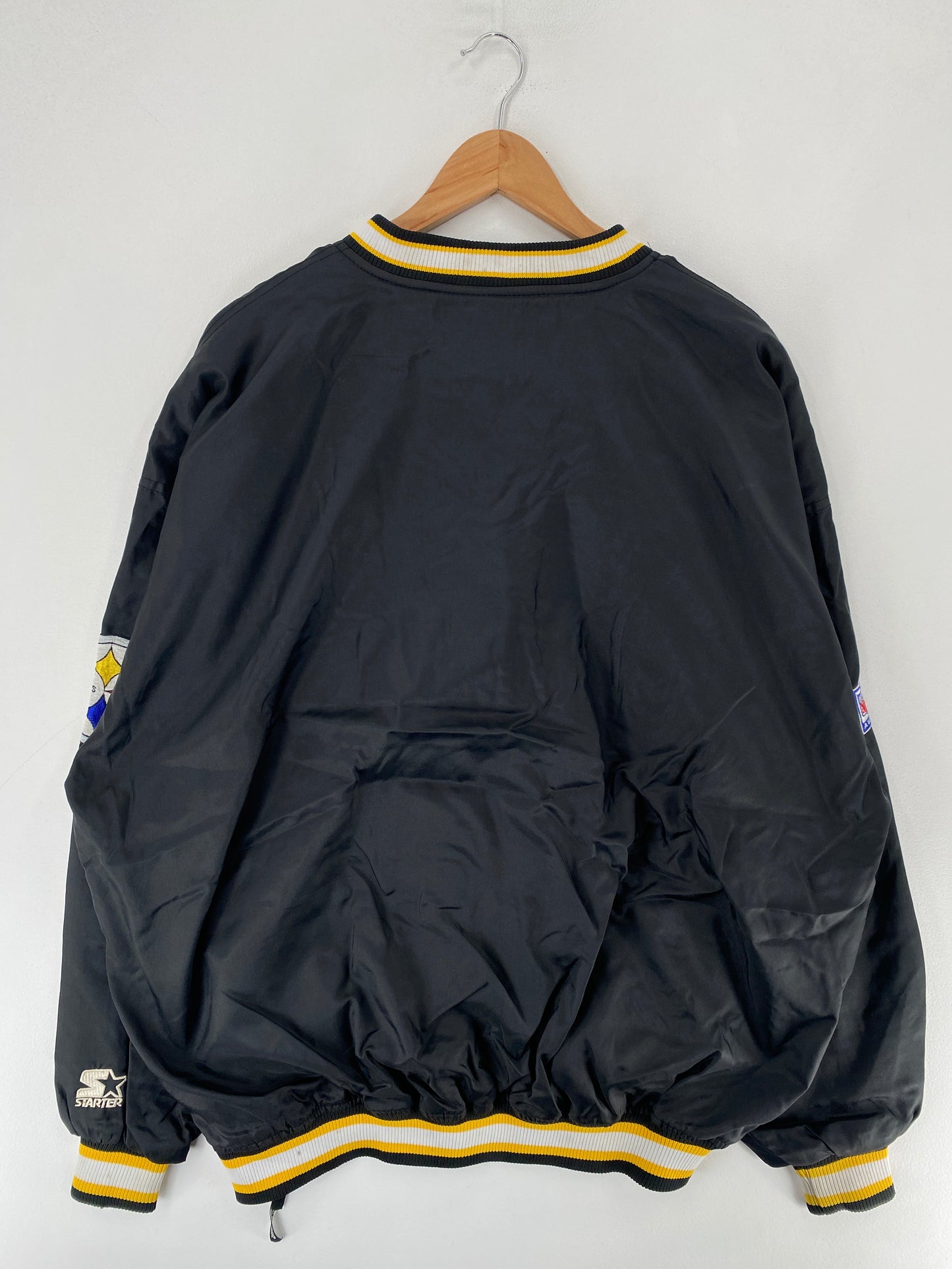 90’s STARTER x STEELERS Size XL NFL Nylon Jacket / F3543N