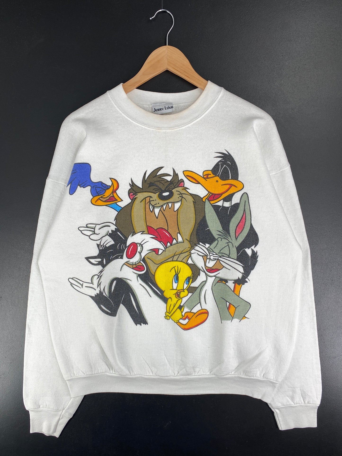 Vintage LOONEY TUNES Size No Tag (Approx.XL) Vintage Sweat-shirt / G5761S