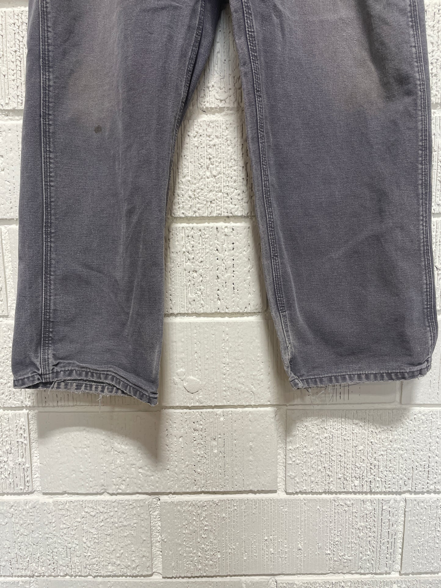 (W34xL29) Vintage CARHARTT Distressed Style Duck Pants / A1165P