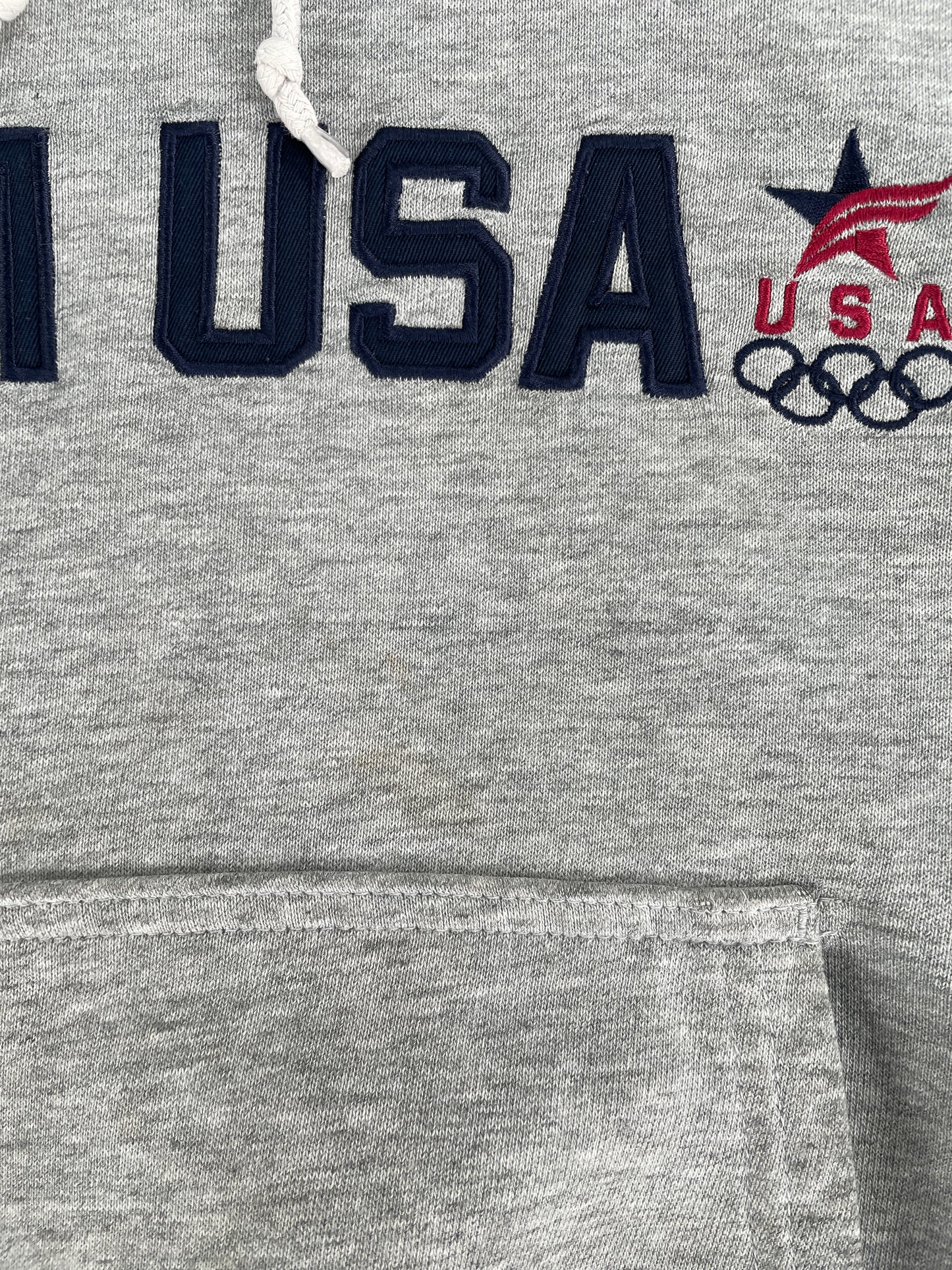 00' NIKE x OLYMPIC TEAM USA Size M Vintage Hoodie Sweat-Shirt / F7674S