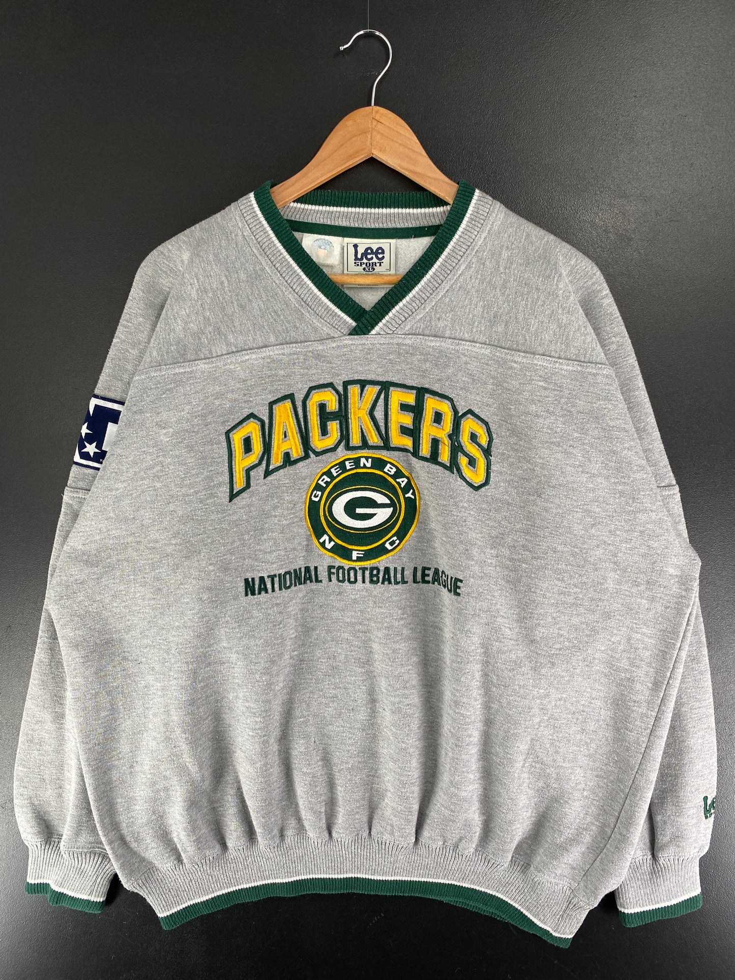 90’s GREEN BAY PACKERS Size XL NFL Sweat-Shirt / F6573S