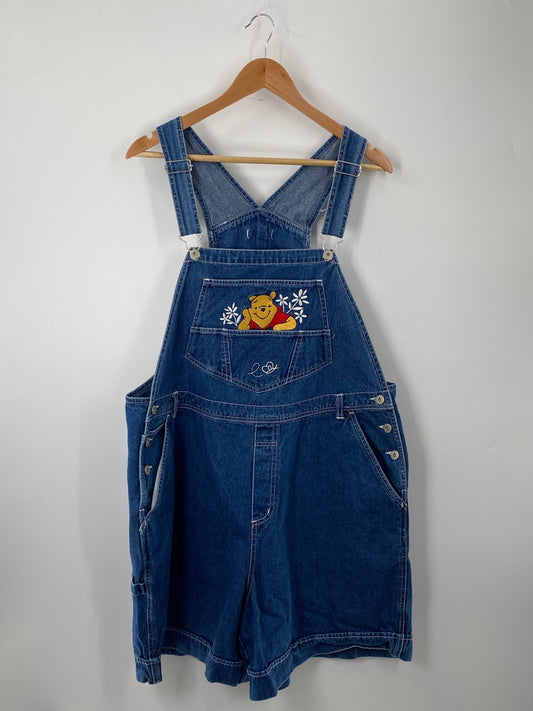 Vintage DISNEY POOH Size 22W Denim Overall / F2301P