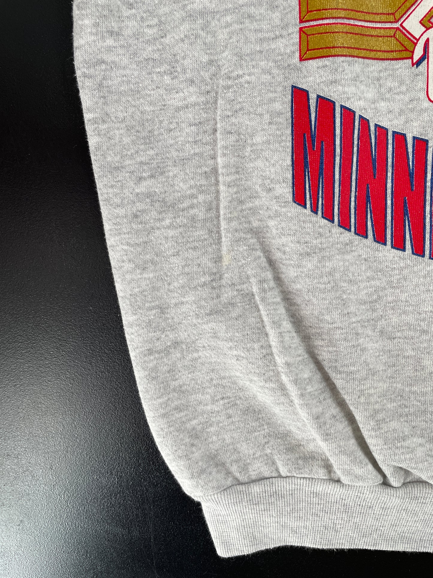 1991 MINNESOTA TWINS Made in USA Size XL Vintage MLB Sweat-shirt / G4070S