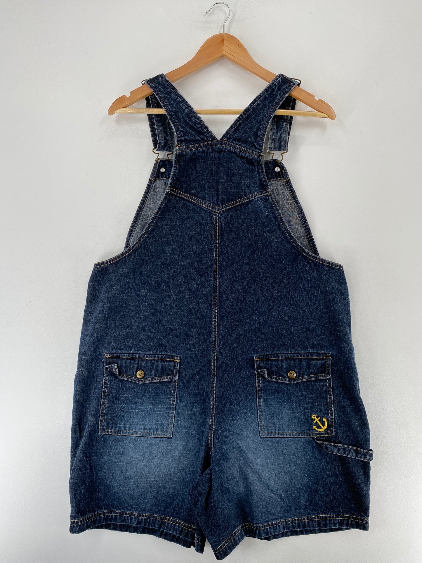 Vintage DISNEY POOH Size Approx. Ladies XL Denim Overall / G2392P