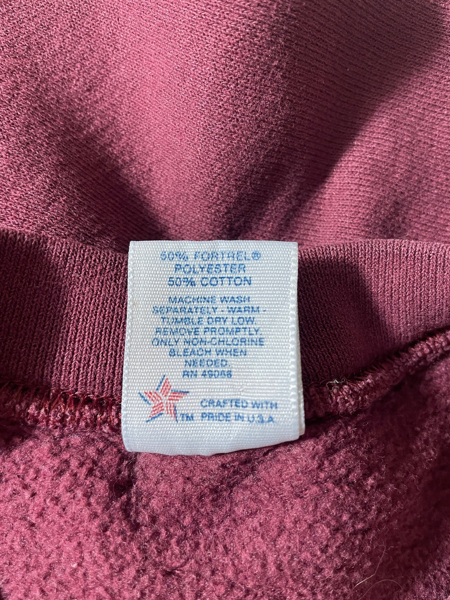 90's VIRGINIA TECH Made in USA Size XXL Vintage College Sweat-shirt / G4613S