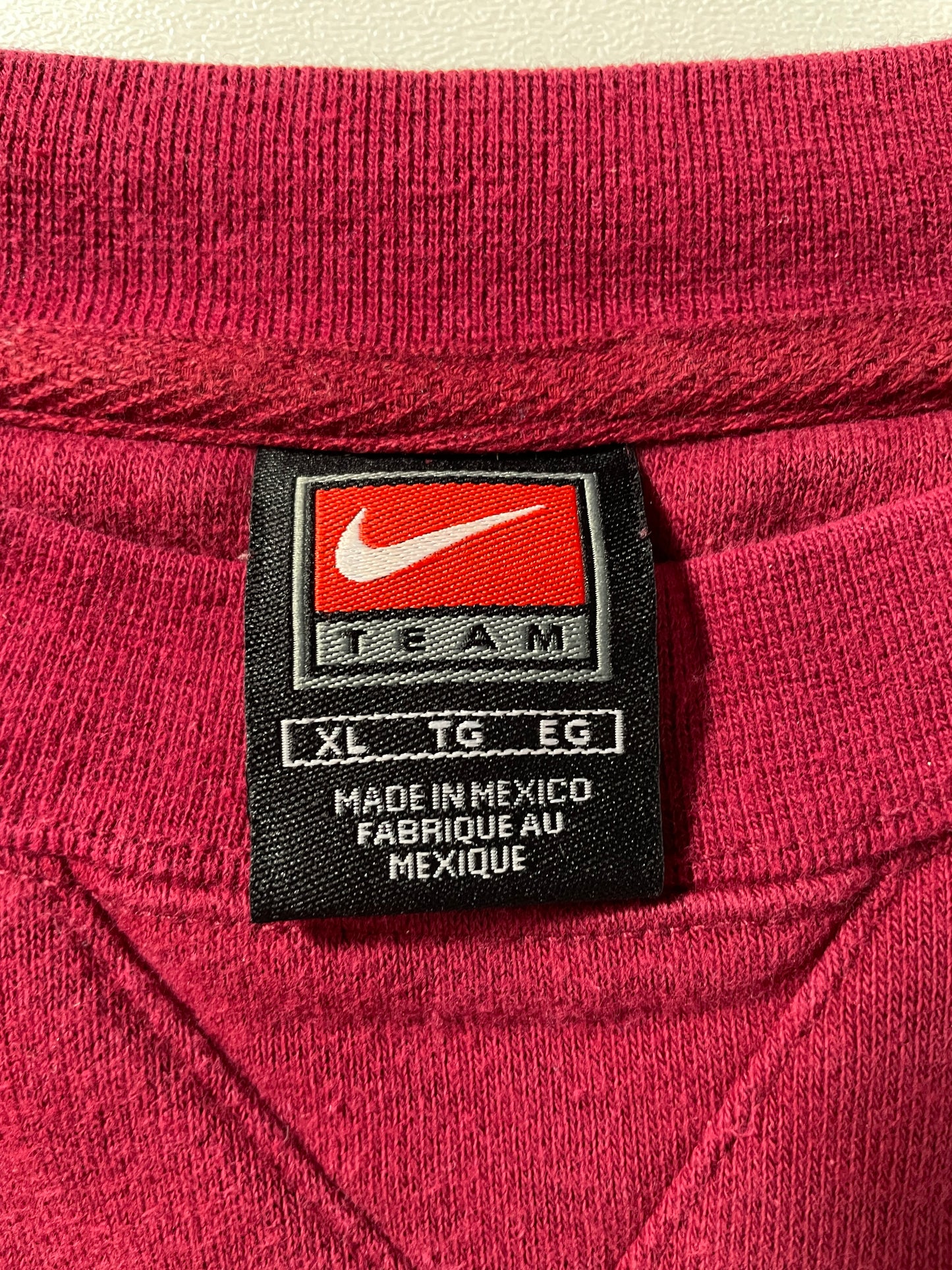 00' NIKE x FLORIDA STATE Size XL College Vintage Sweat-Shirt / F4371S