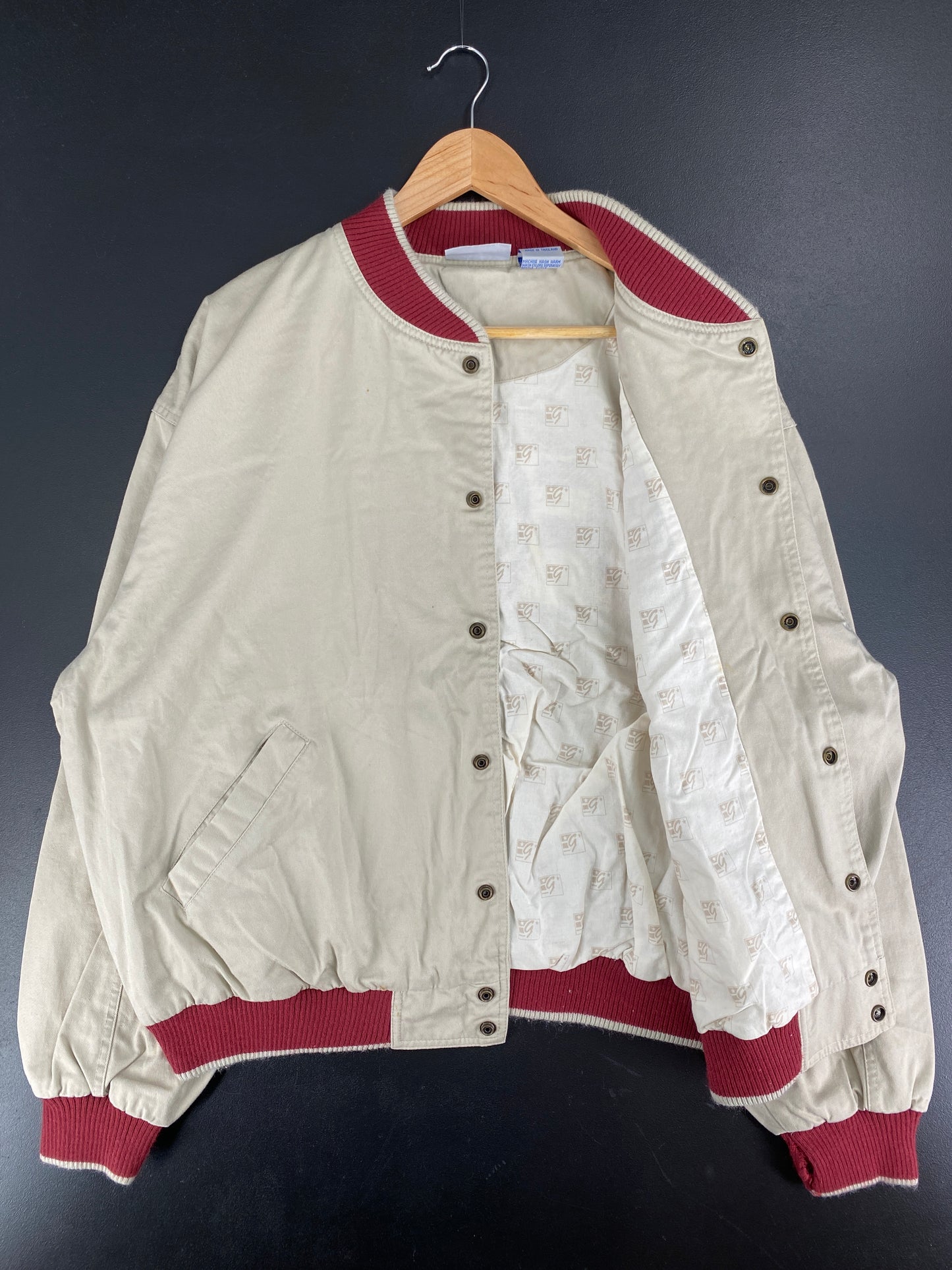 90’s FSU SEMINOLES Size XL College Cotton Jacket / F3864J
