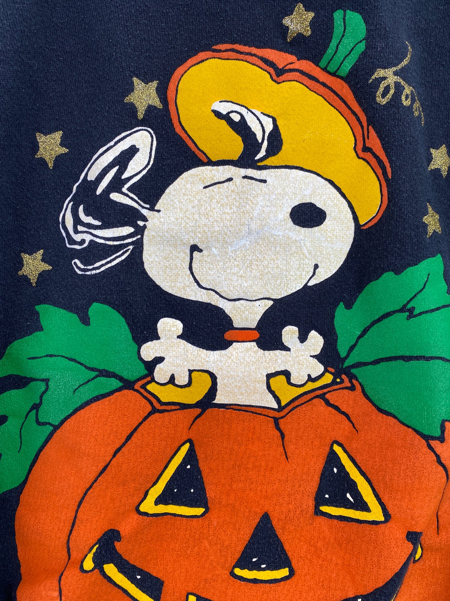 90's SNOOPY HALLOWEEN Made in USA Size Ladies XXL Vintage Sweat-shirt / G4660S