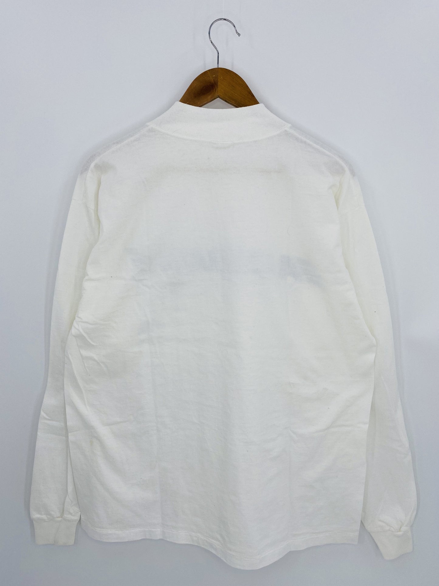 .90’s ADIDAS Dead stock Made in USA Size L Vintage Long Sleeve T-shirt / F172T