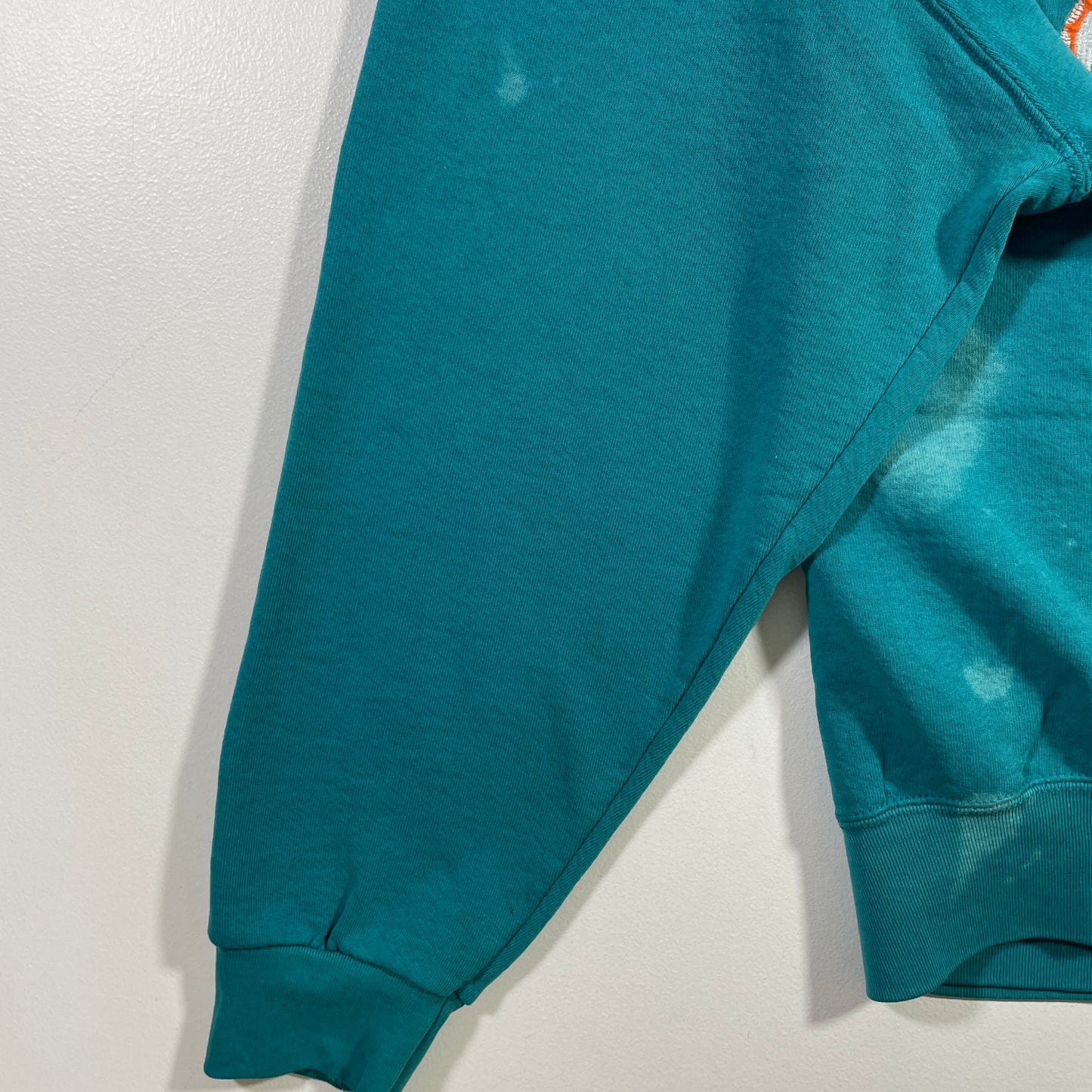 (XL) 90's MIAMI DOLPHINS Vintage NFL Sweatshirt/ A0828S