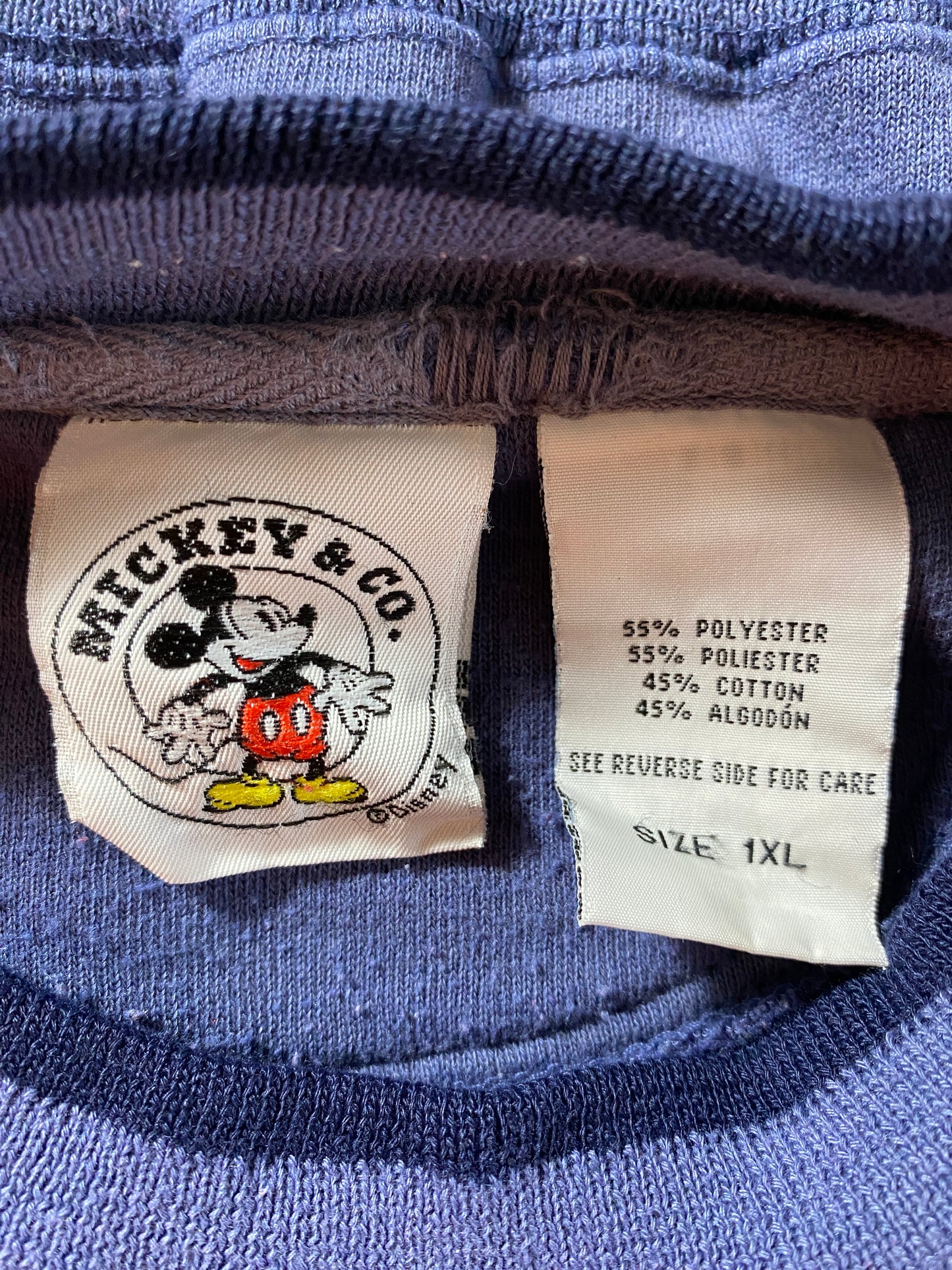 Vintage DISNEY MICKEY Size XL Sweat-shirt / F9176S