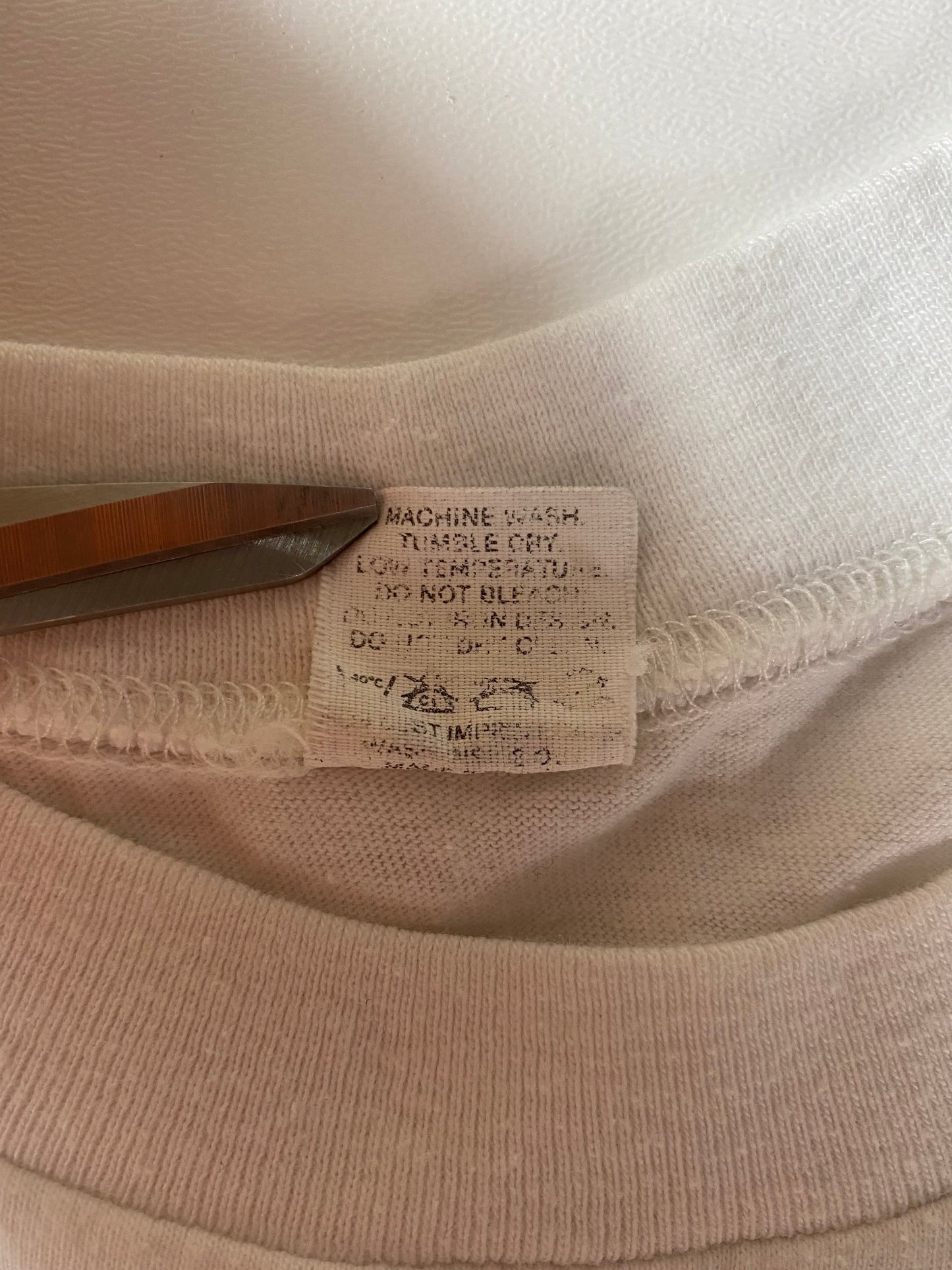 1978 GARFIELD Size No Tag(Approx.XL) Vintage T- Shirt / G3174T