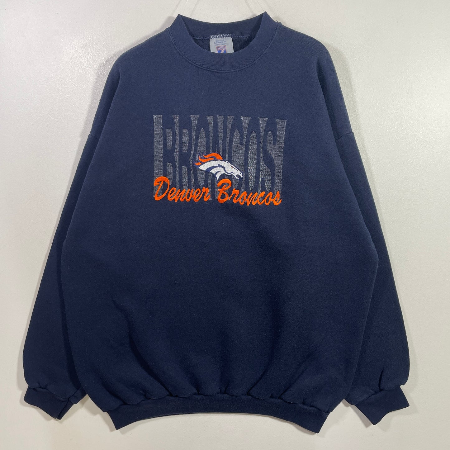 (XL) 90's DENVER BRONCOS Vintage NFL Sweatshirt / A1039S