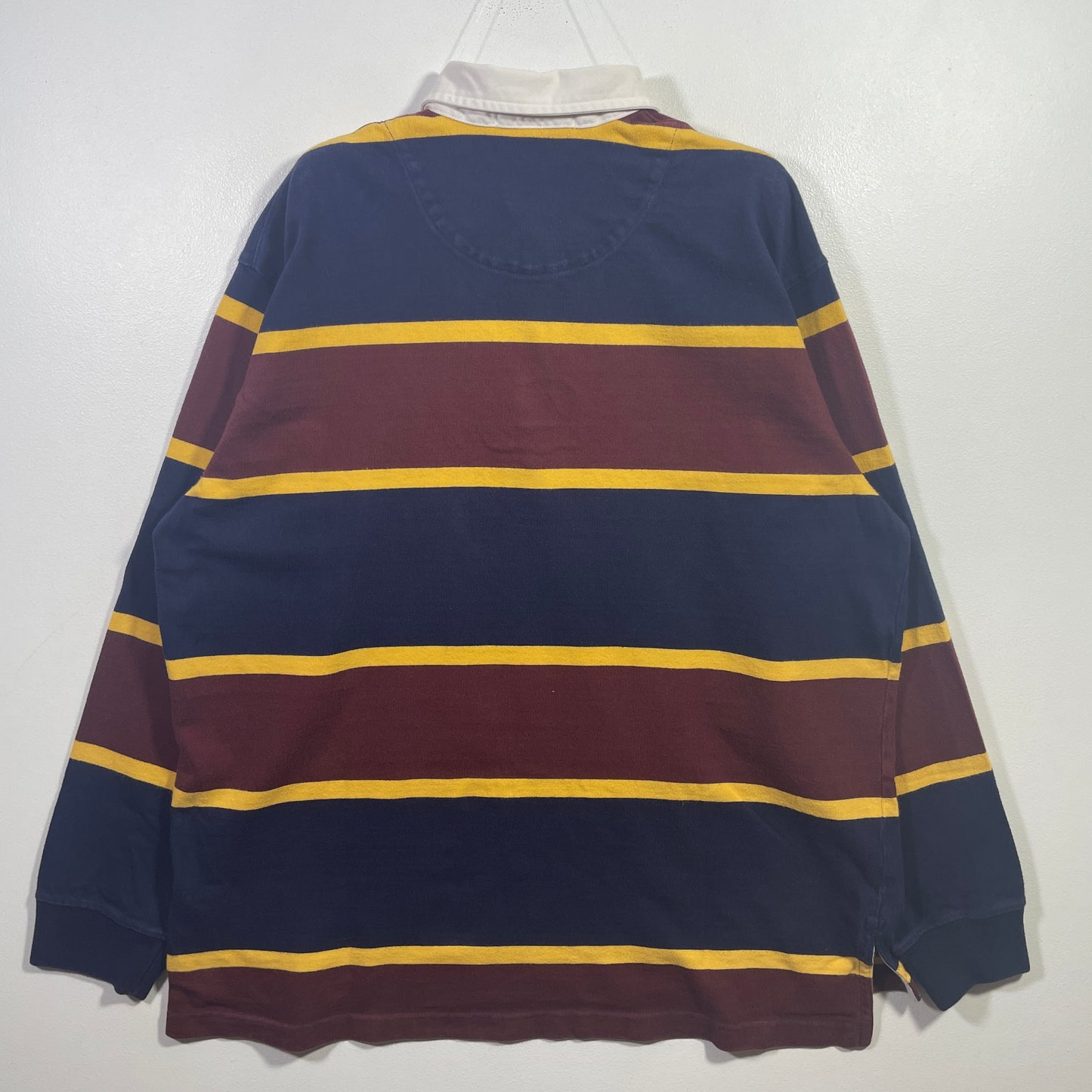 (L) 90's POLO RALPH LAUREN Vintage Rugby Shirt / A0886R