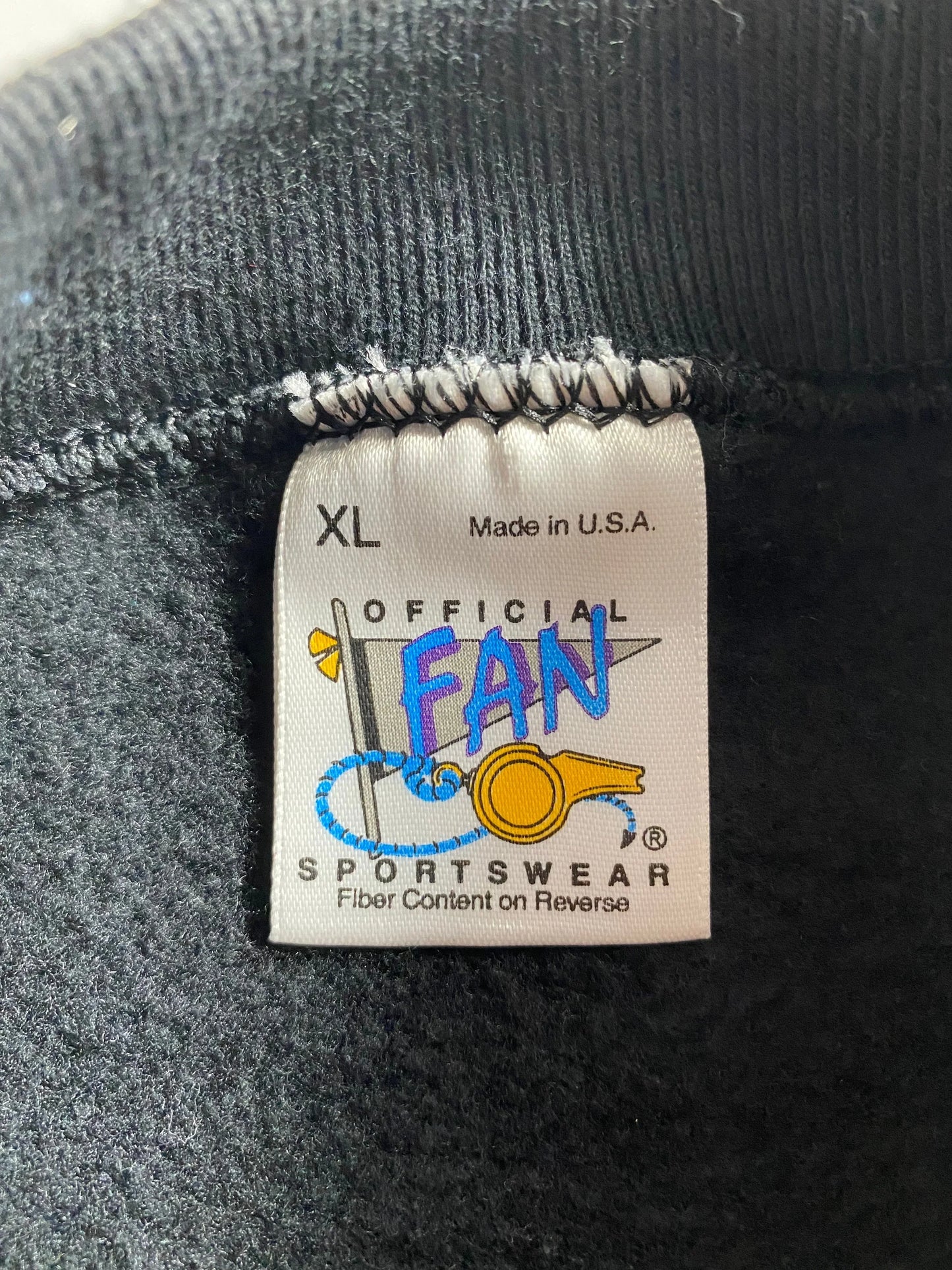 1993 LOONEY TUNES TAZ X COWBOYS Made in USA Size XL Vintage NFL Sweat-Shirt / G1973S