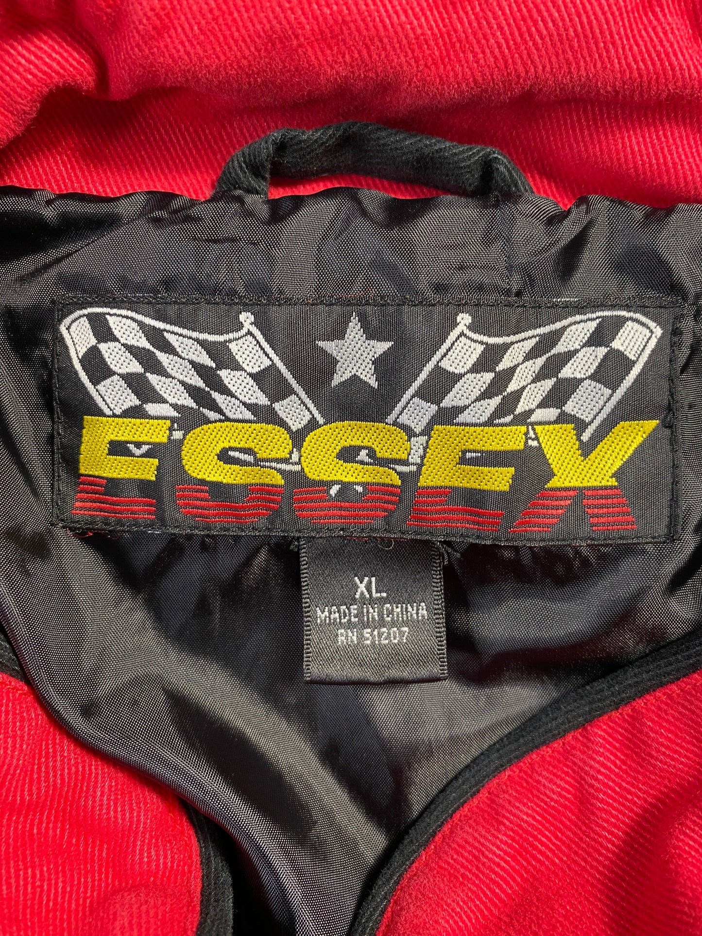 Vintage NASCAR DODGE Size XL Racing Jacket / F7032J