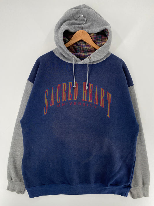 90’s SACRED HEART UNIVERSITY Size XL College Sweat-shirt / F2725S