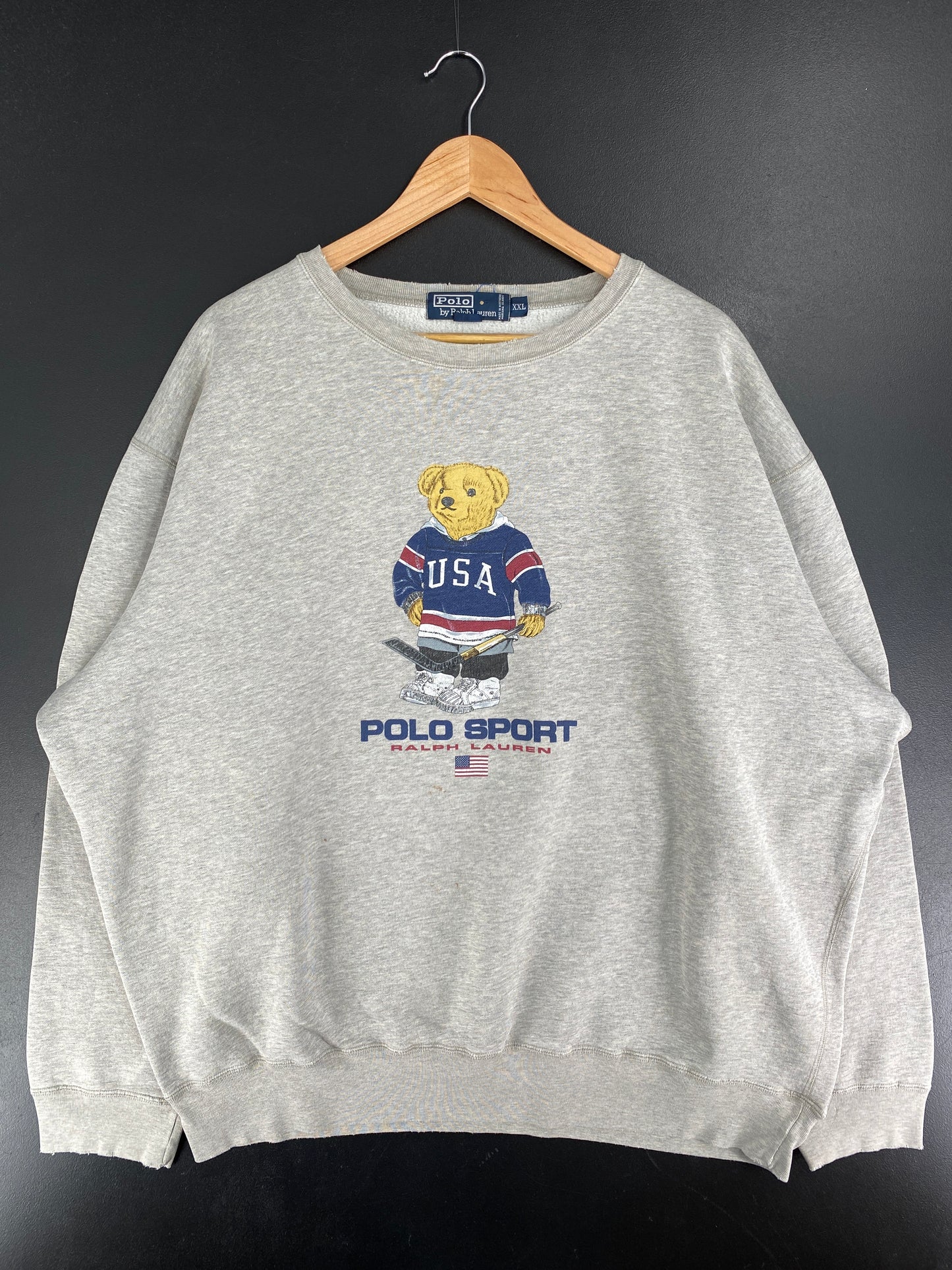 90’s POLO RALPH LAUREN Size XXL Sweat-shirt / F4110S