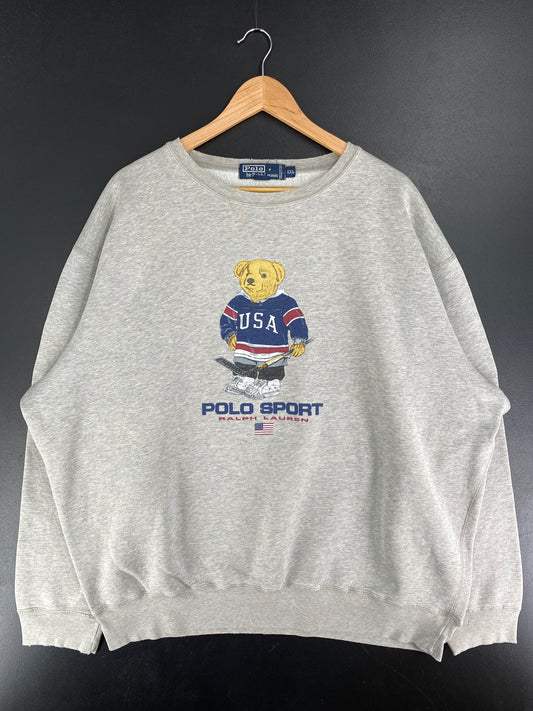 90’s POLO RALPH LAUREN Size XXL Sweat-shirt / F4110S