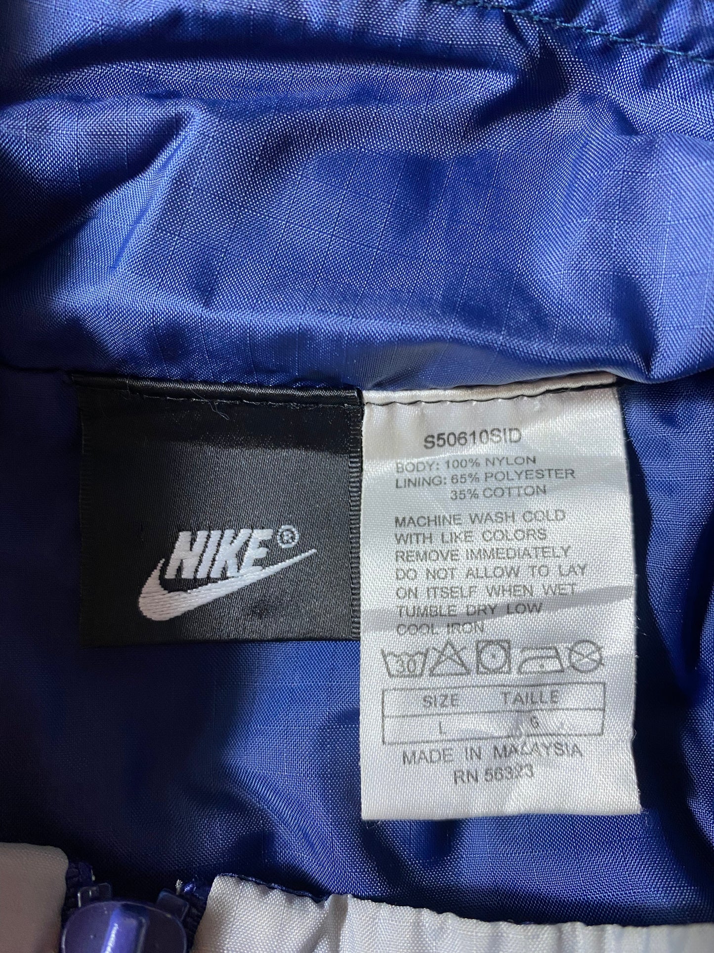 00' NIKE Size L Vintage Nylon-Jacket / G6351N