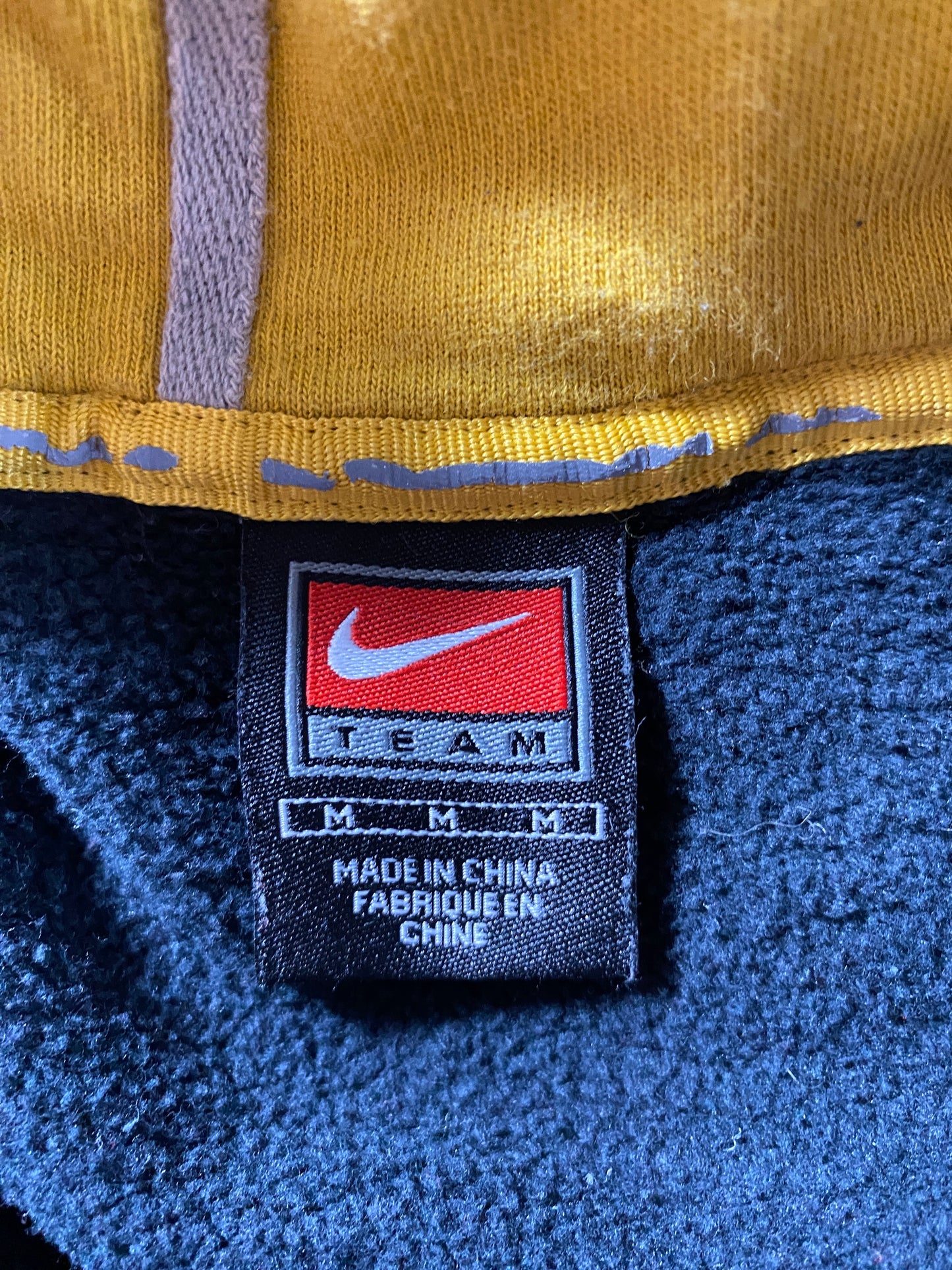 00' NIKE x MIZZOU Size M Vintage College Hoodie Sweat-Shirt / F3916S