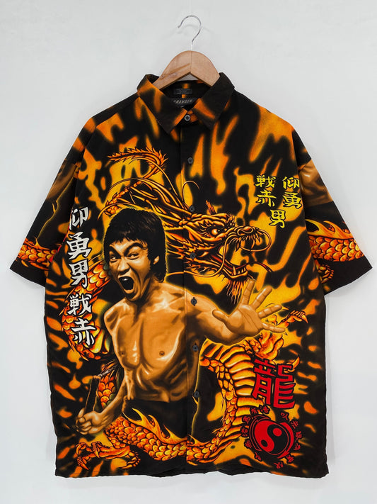 Vintage BRUCE LEE Size XL Short sleeve-shirt / G2020B