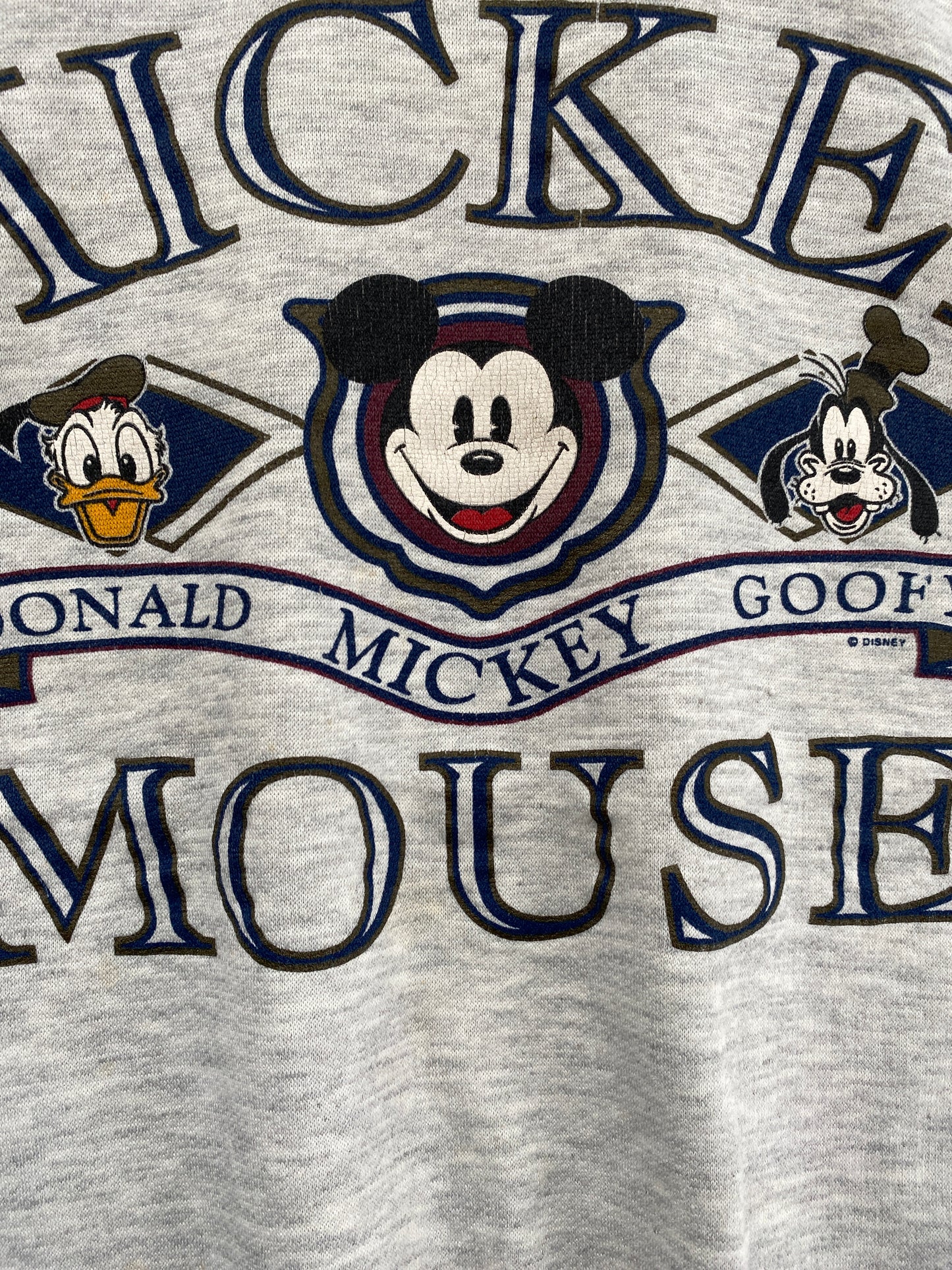 90's DISNEY MICKEY Size L Vintage Sweat-Shirt / G6199S