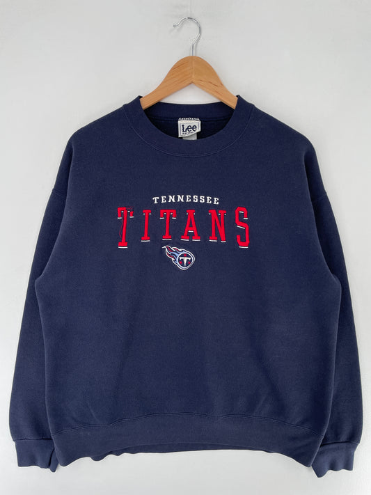 00’ TENNESSEE TITANS Size Approx. M NFL Sweat-shirt / F3580S