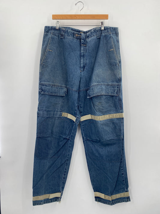 Vintage MARITHÉ + FRANÇOIS GIRBAUD Size W40 x L33 Denim Pants / G5488P