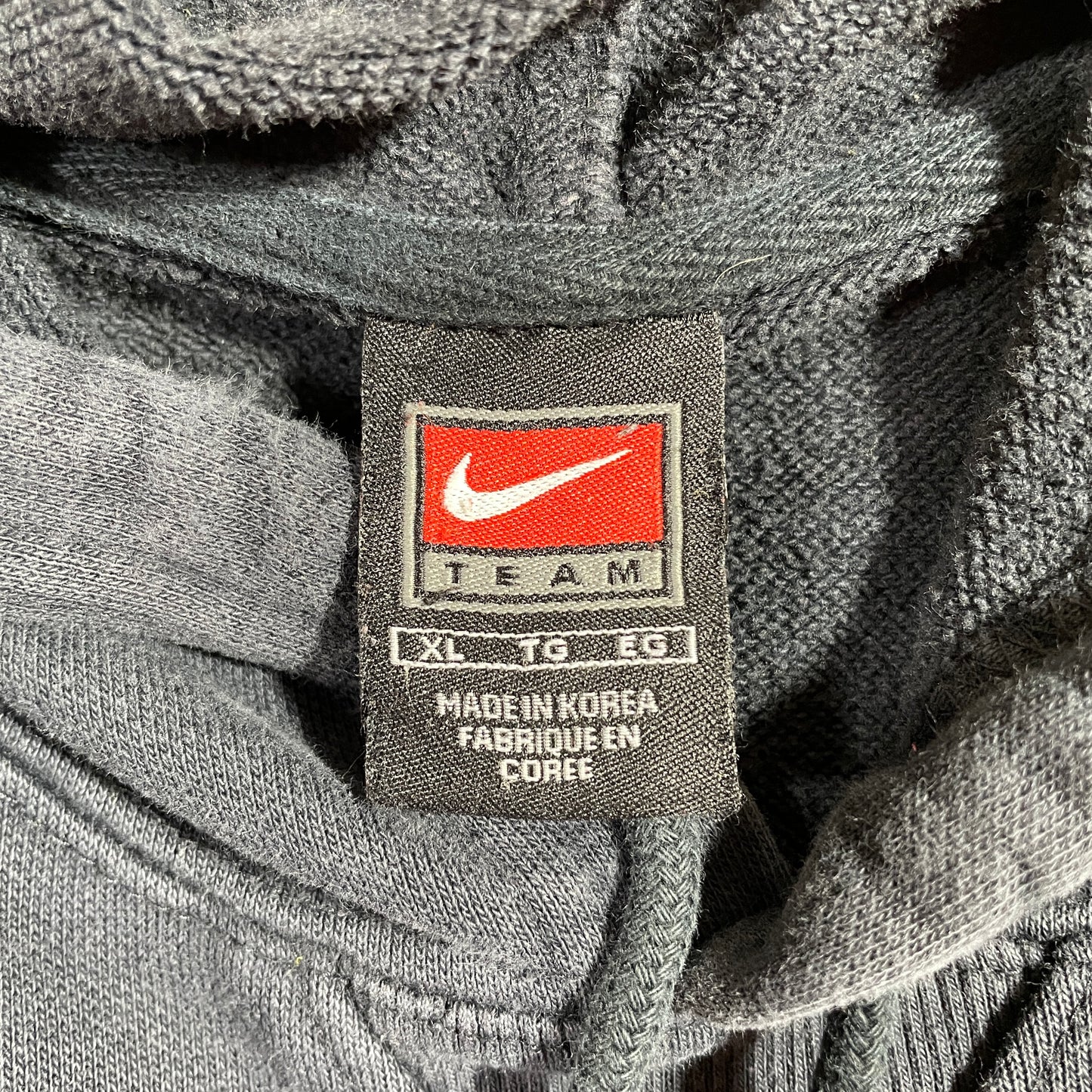 (XL) 00' NIKE x MISSOURI Vintage College Hoodie Sweatshirt / A0801S