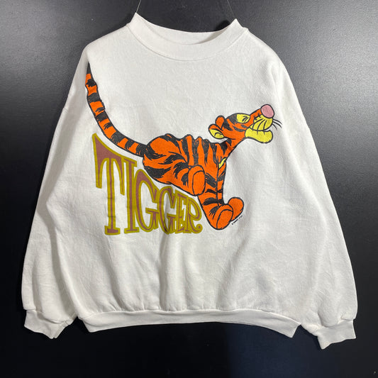(XL) 90's DISNEY TIGGER Vintage Sweatshirt / A1133S