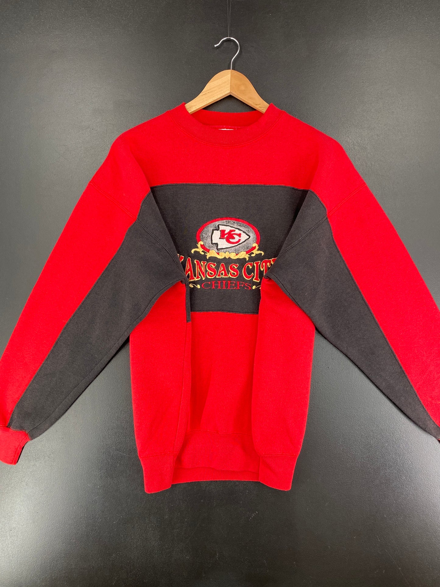 90’s KANSAS CITY CHIEFS Size L NFL Sweat-Shirt/ F1663S