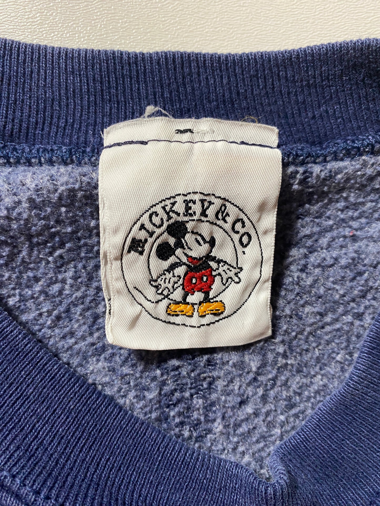 90's DISNEY MCKEY Made in USA Size L Vintage Sweat-Shirt / G5450S
