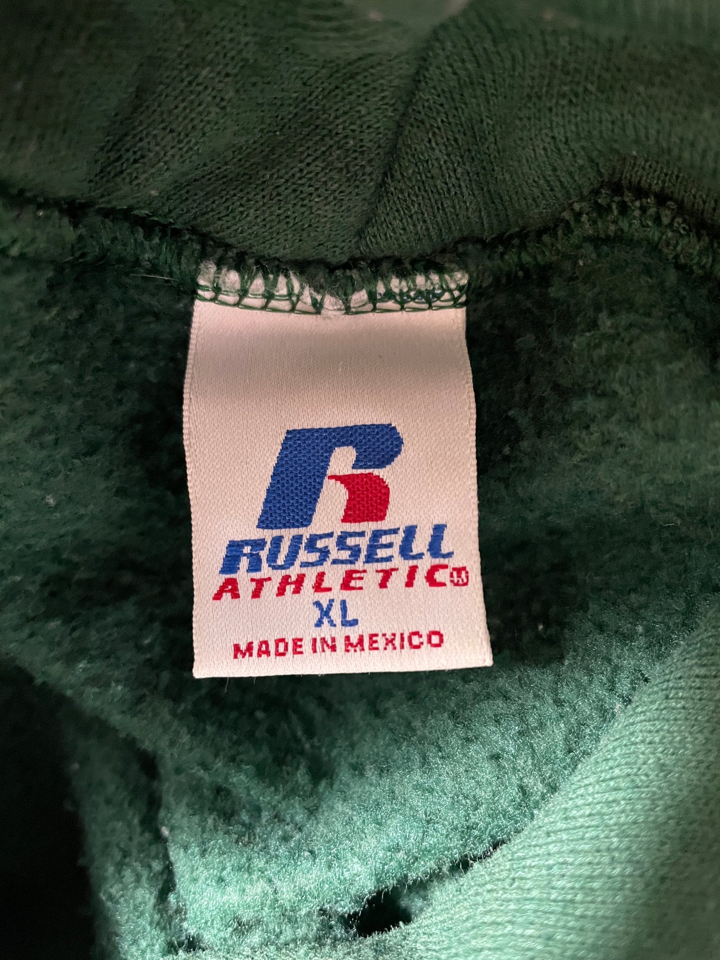 Vintage RUSSELL x NOTRE DAME Size XL College Hoodie Sweat-shirt / F5406S