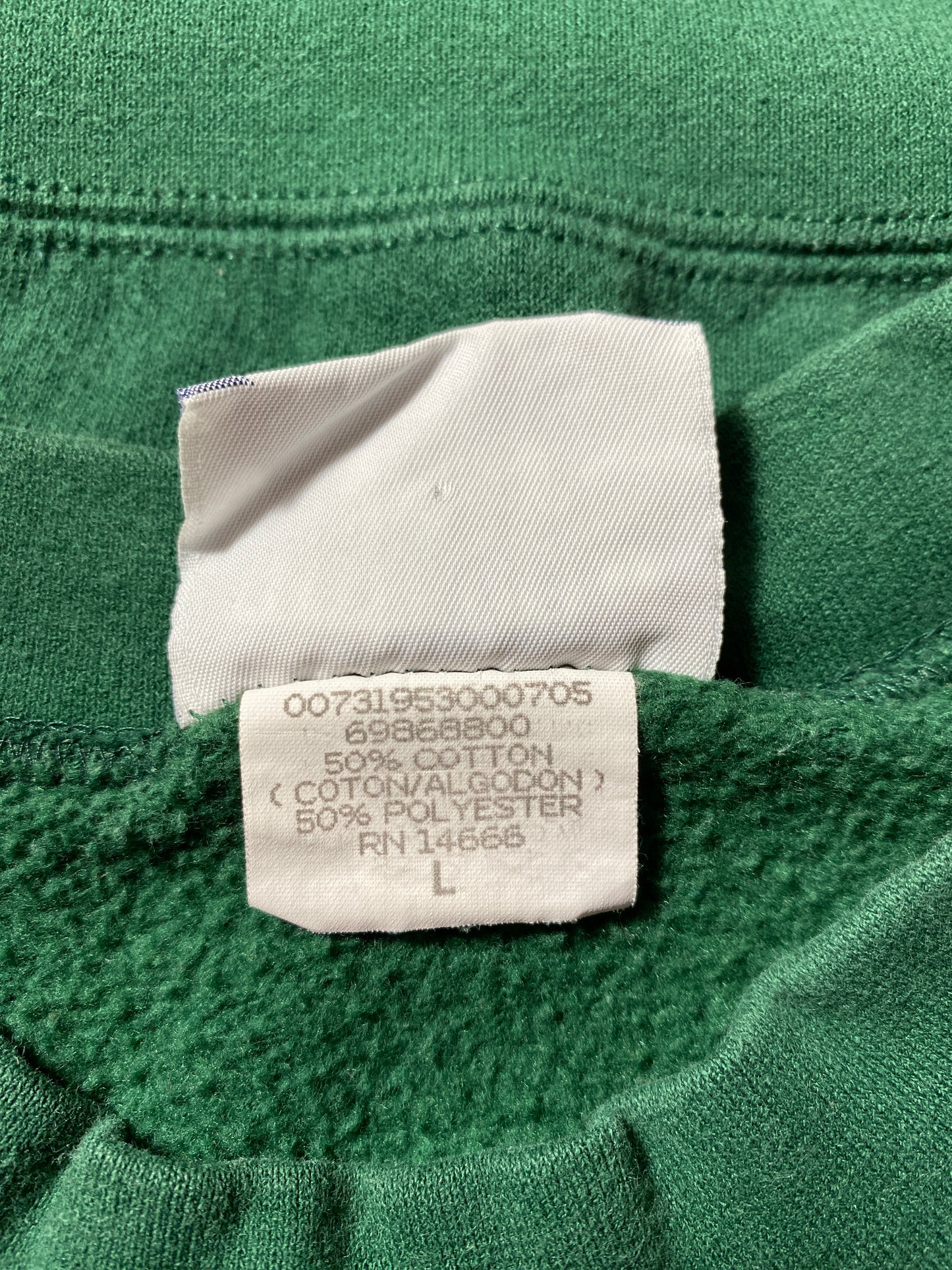 90’s "HERE FISHY..FISHY..FISHY!" Made in USA Size L Vintage Sweat-Shirt / F6512S