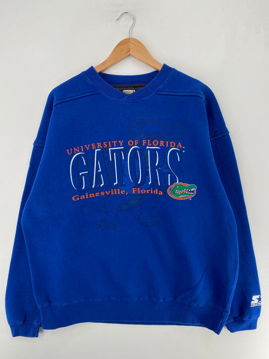 90’s STARTER X FLORIDA GATORS Size XL College Sweat-shirt / F6709S