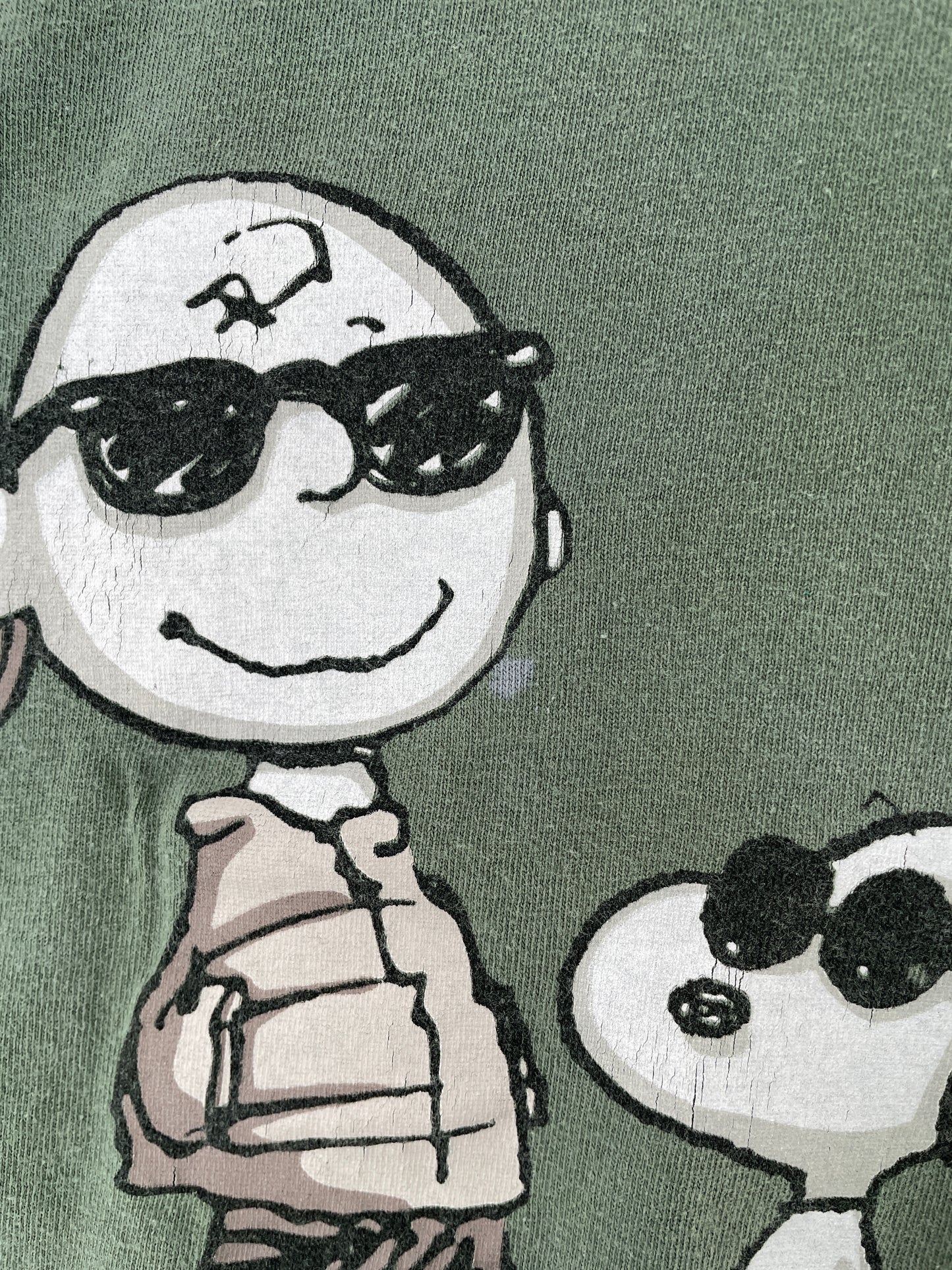 90's PEANUTS Made in USA Size L Vintage T-Shirt / F7838T