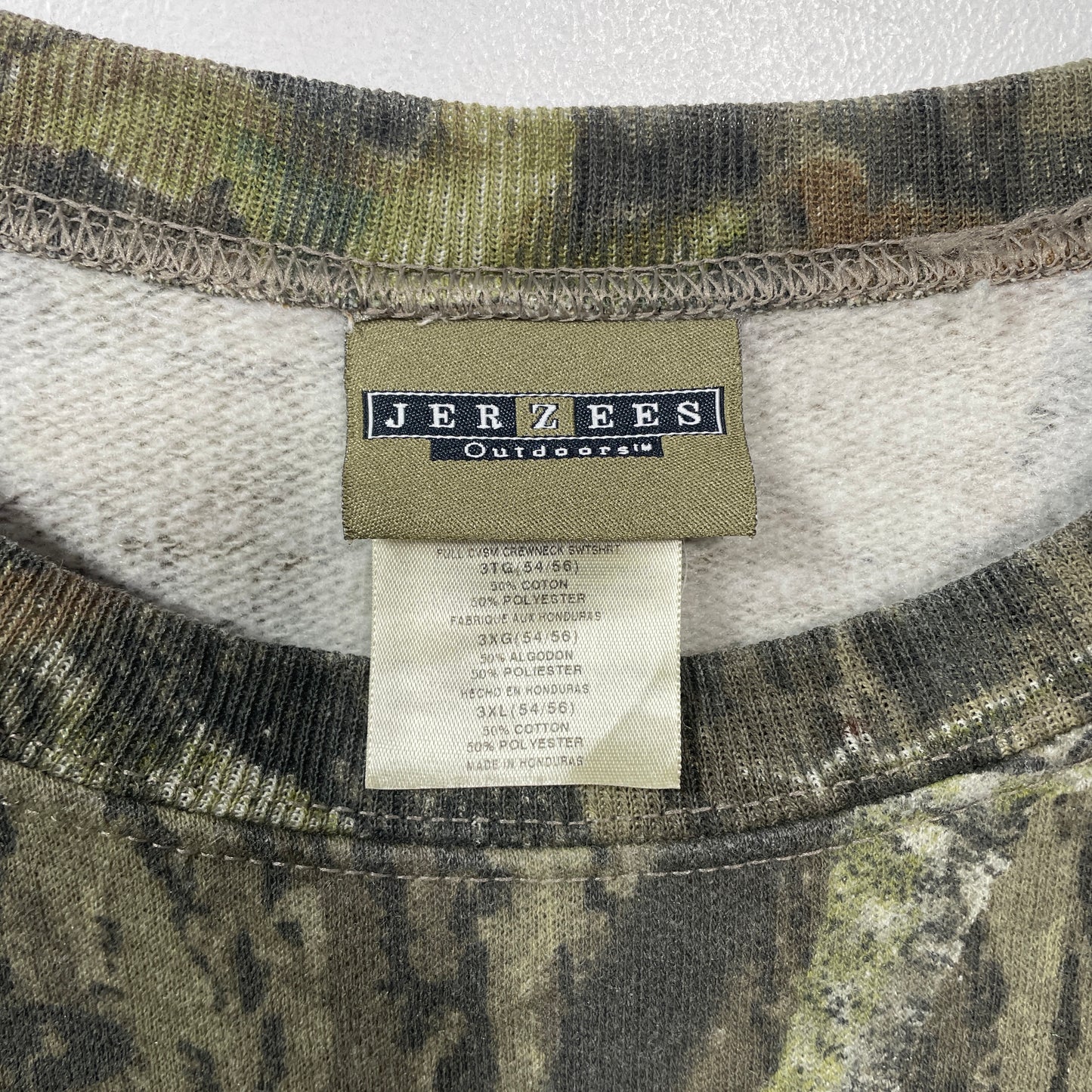 (XXXL) Vintage JERZEES REAL Tree Camo Sweatshirt / A1393S