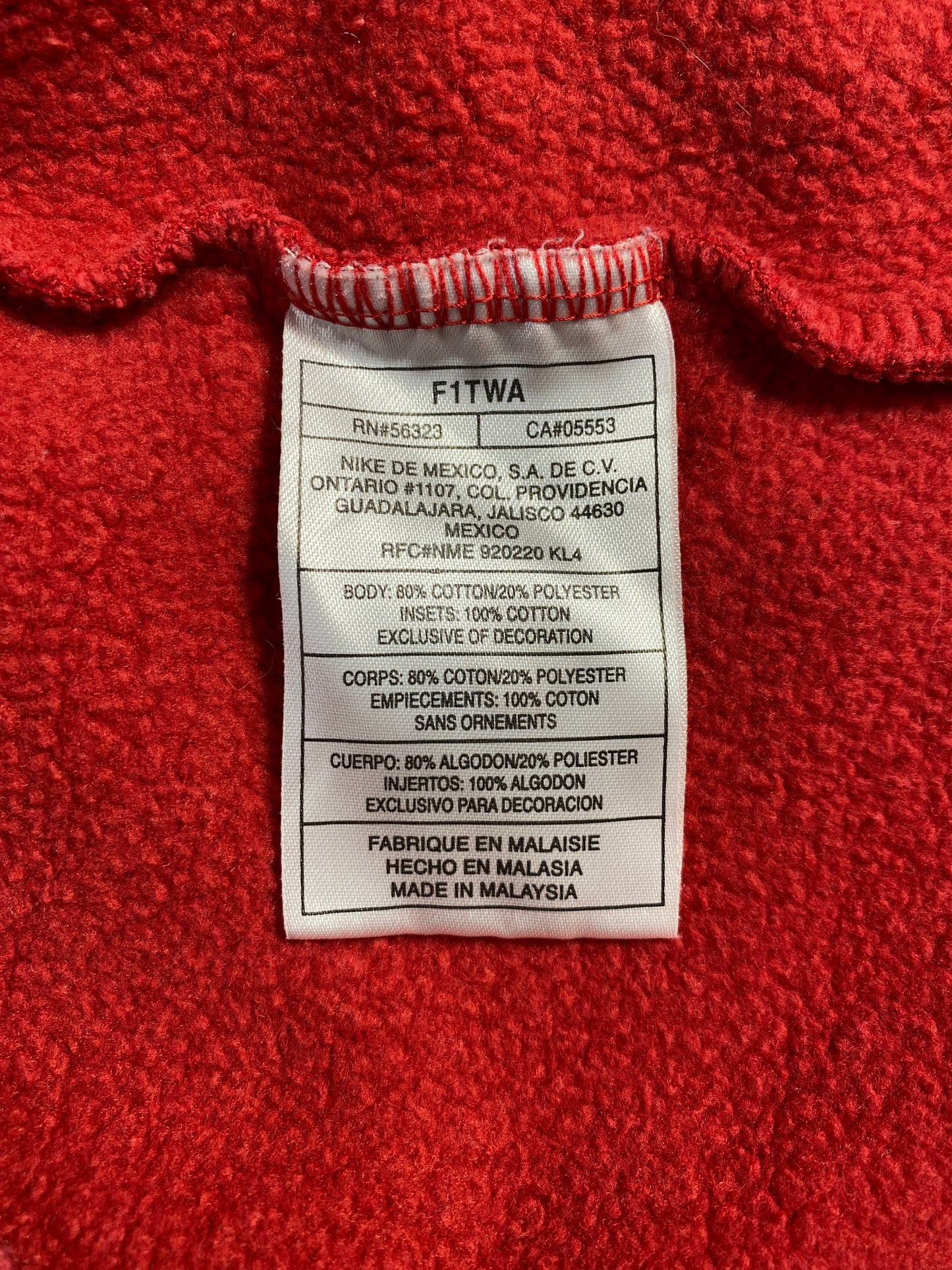 00' NIKE Size M Vintage Sweat-Shirt / F6675S